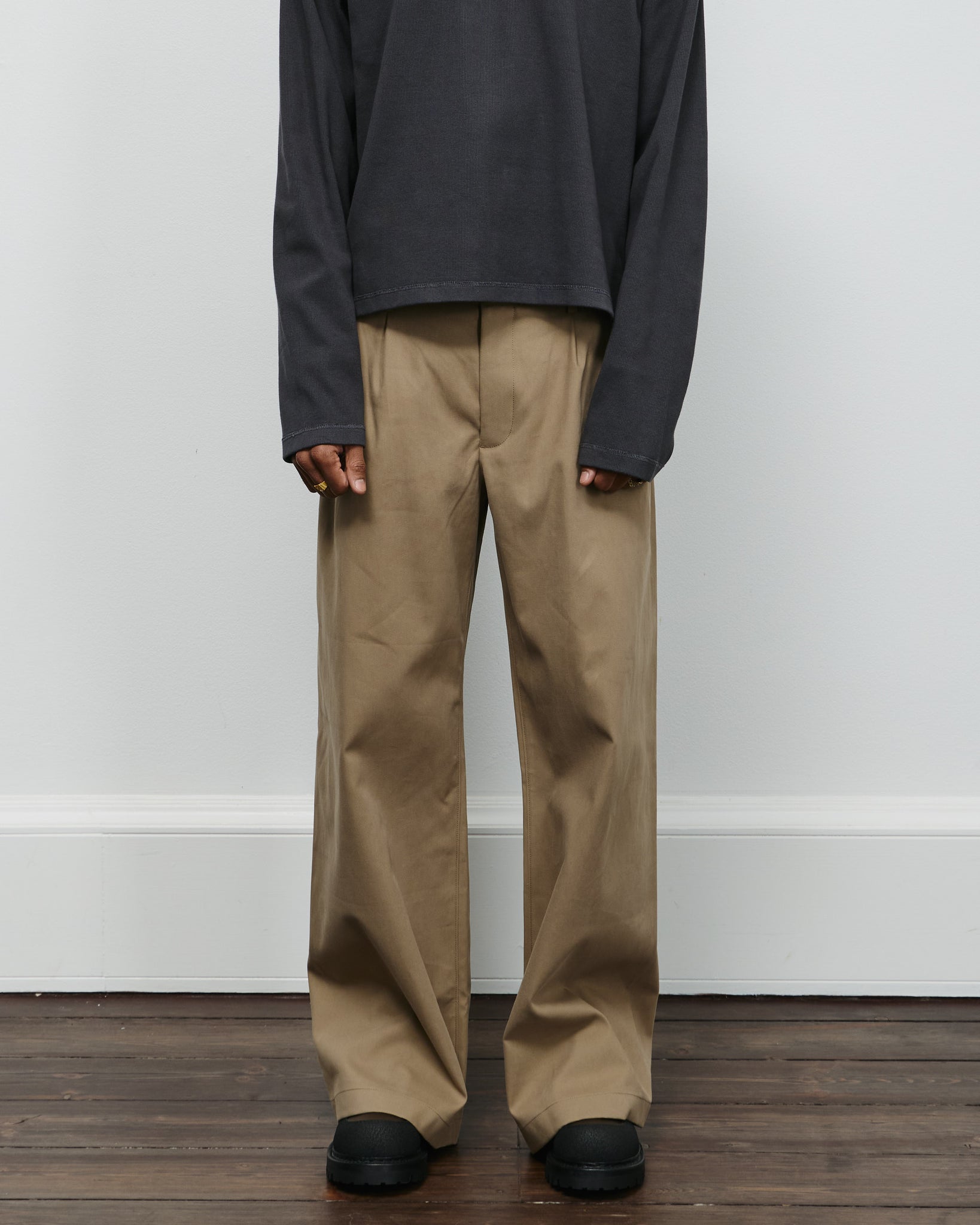 Bridge Chino - Slow Khaki Macuable Cotton