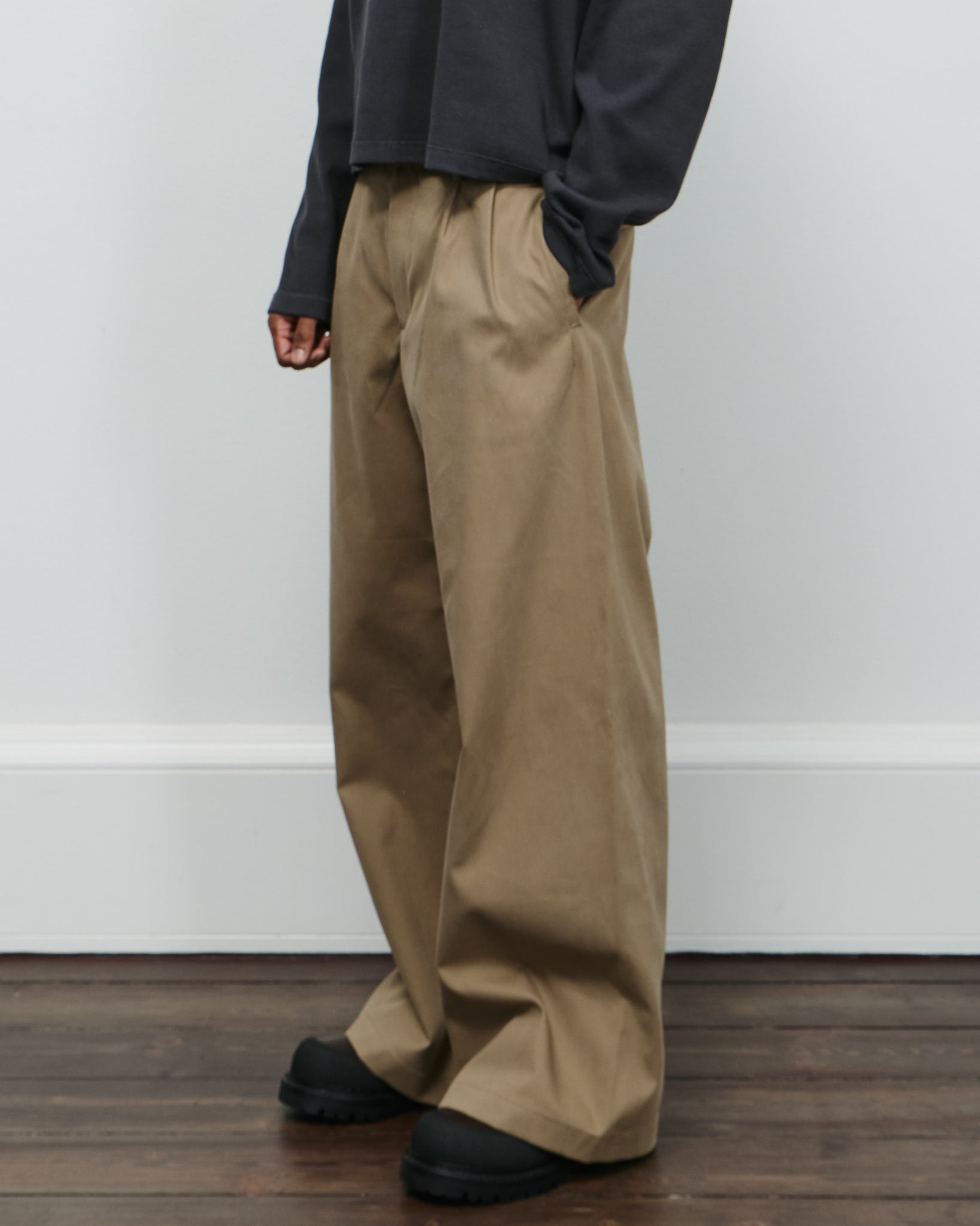 Bridge Chino - Slow Khaki Macuable Cotton