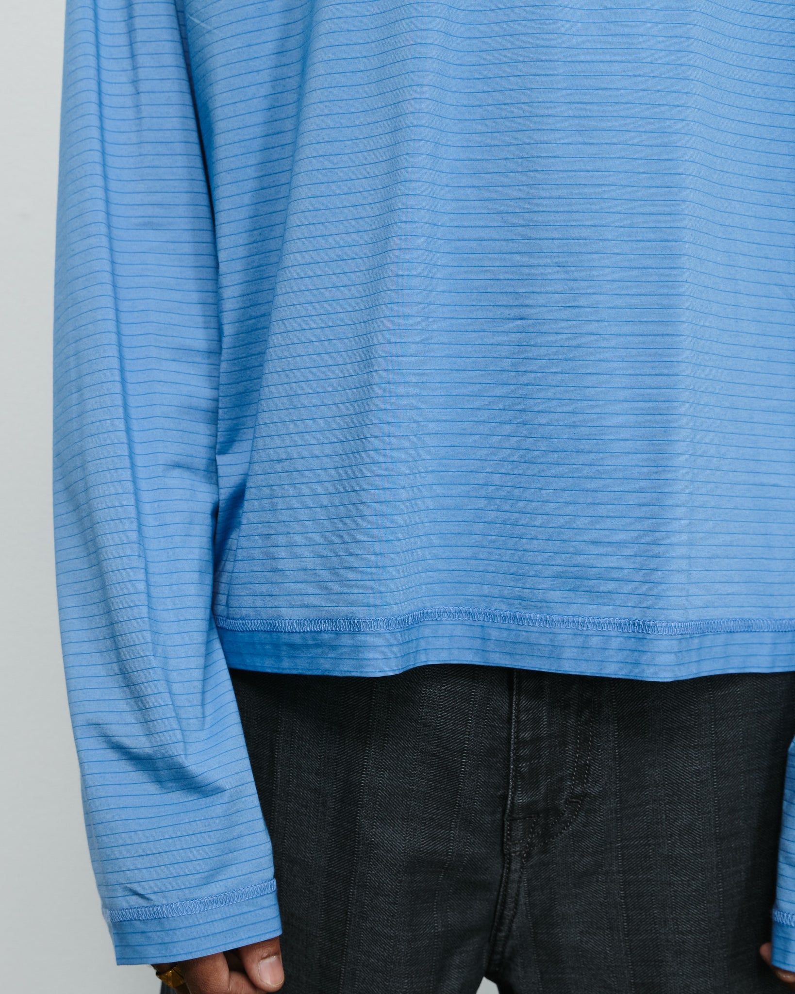 Pass Longsleeve - Blue Stripe