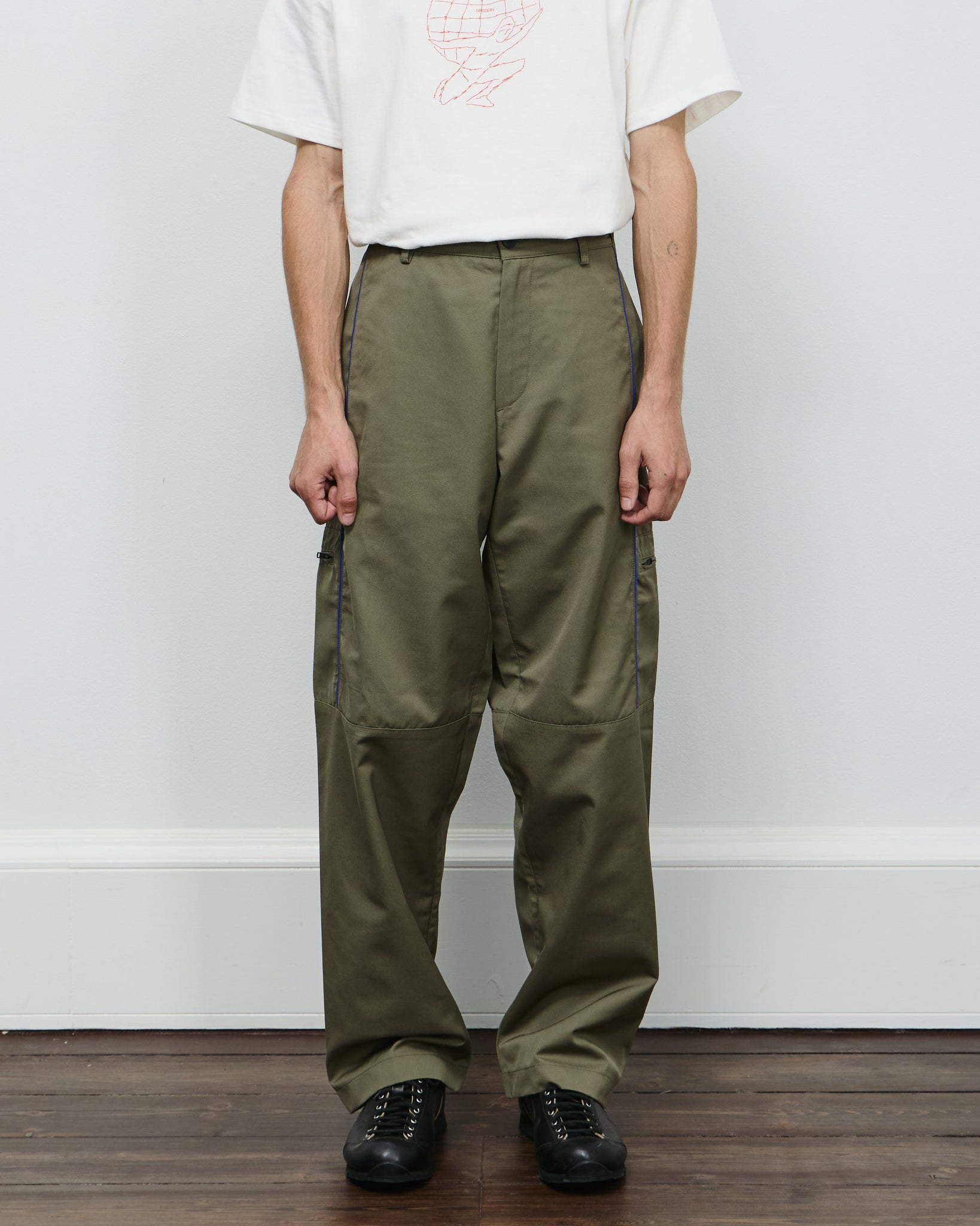 Sbm Double Layer Pants - Hedgehog Brown