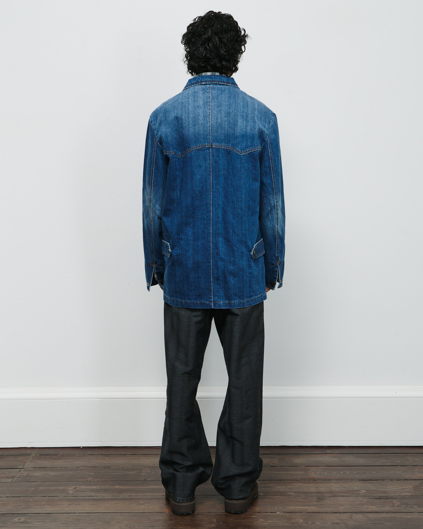 Denim Chicago Coat - Sawyer Wash Denim