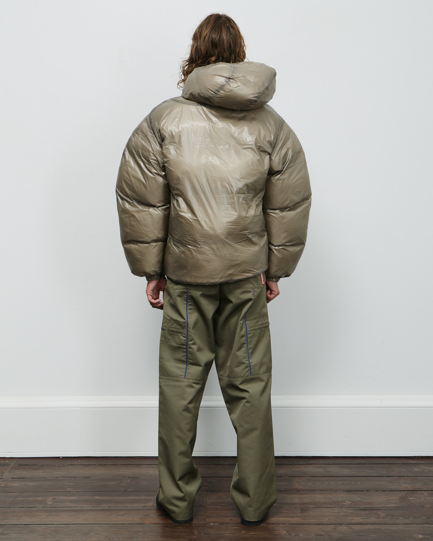 Synthetic Down Jacket - Taupe
