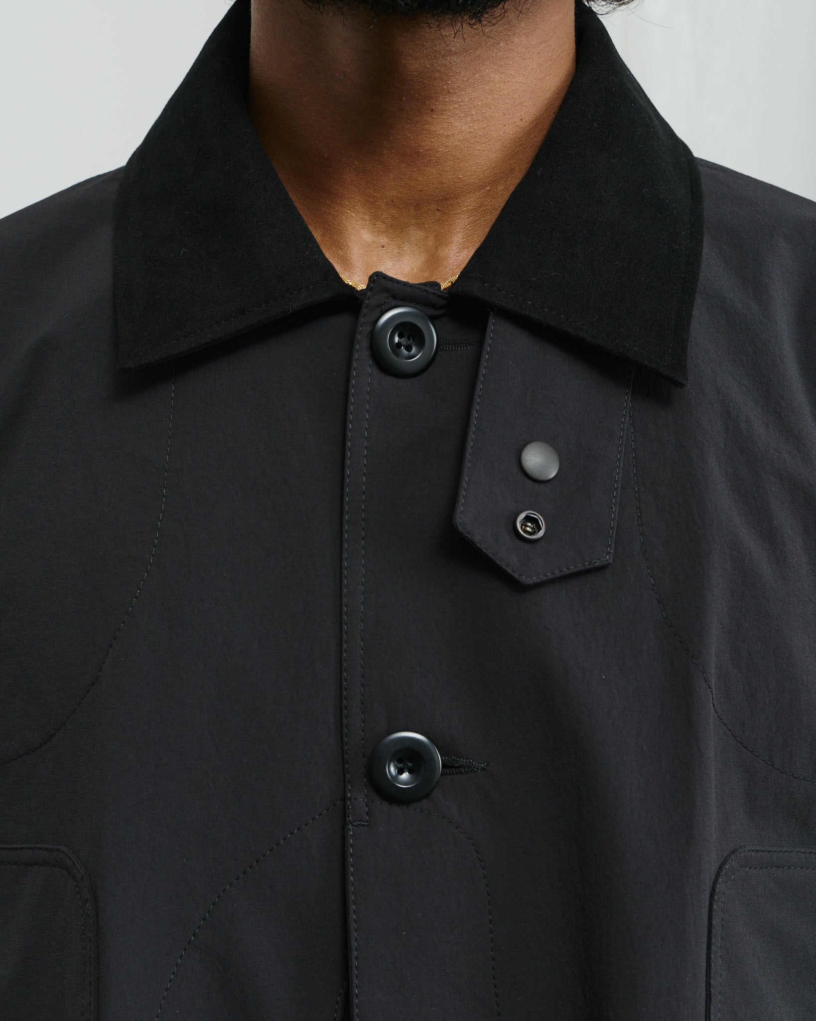 Natural Dye Hunting Jacket - Black