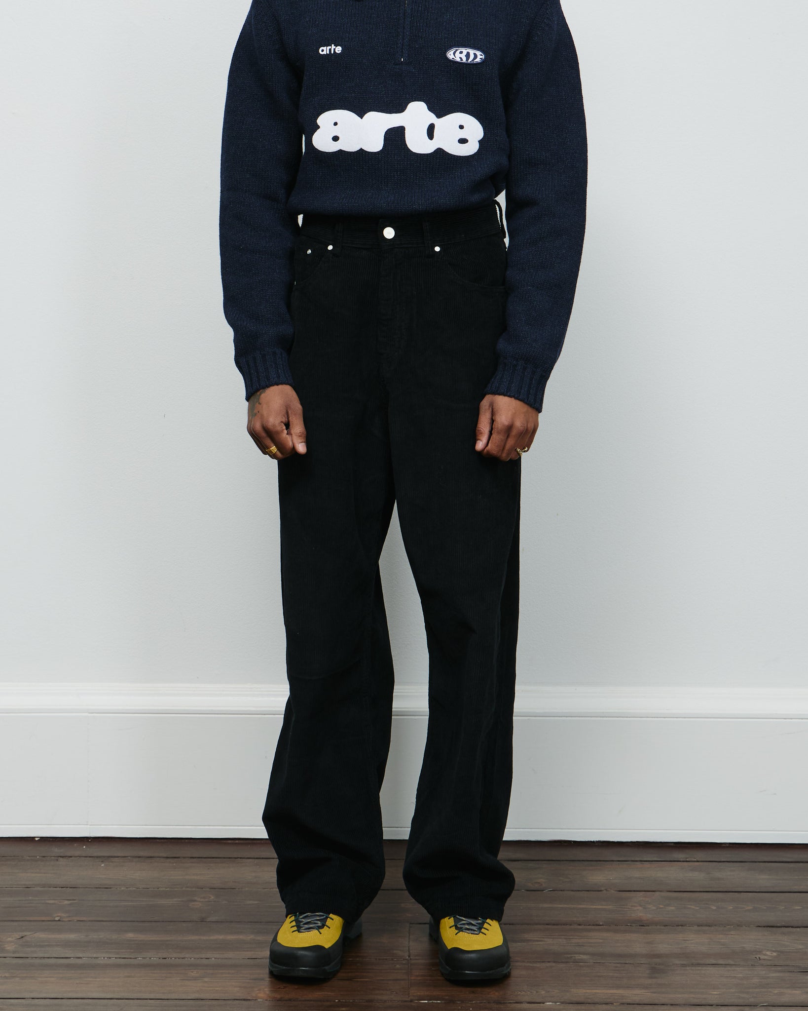 Corduroy Pants - Black