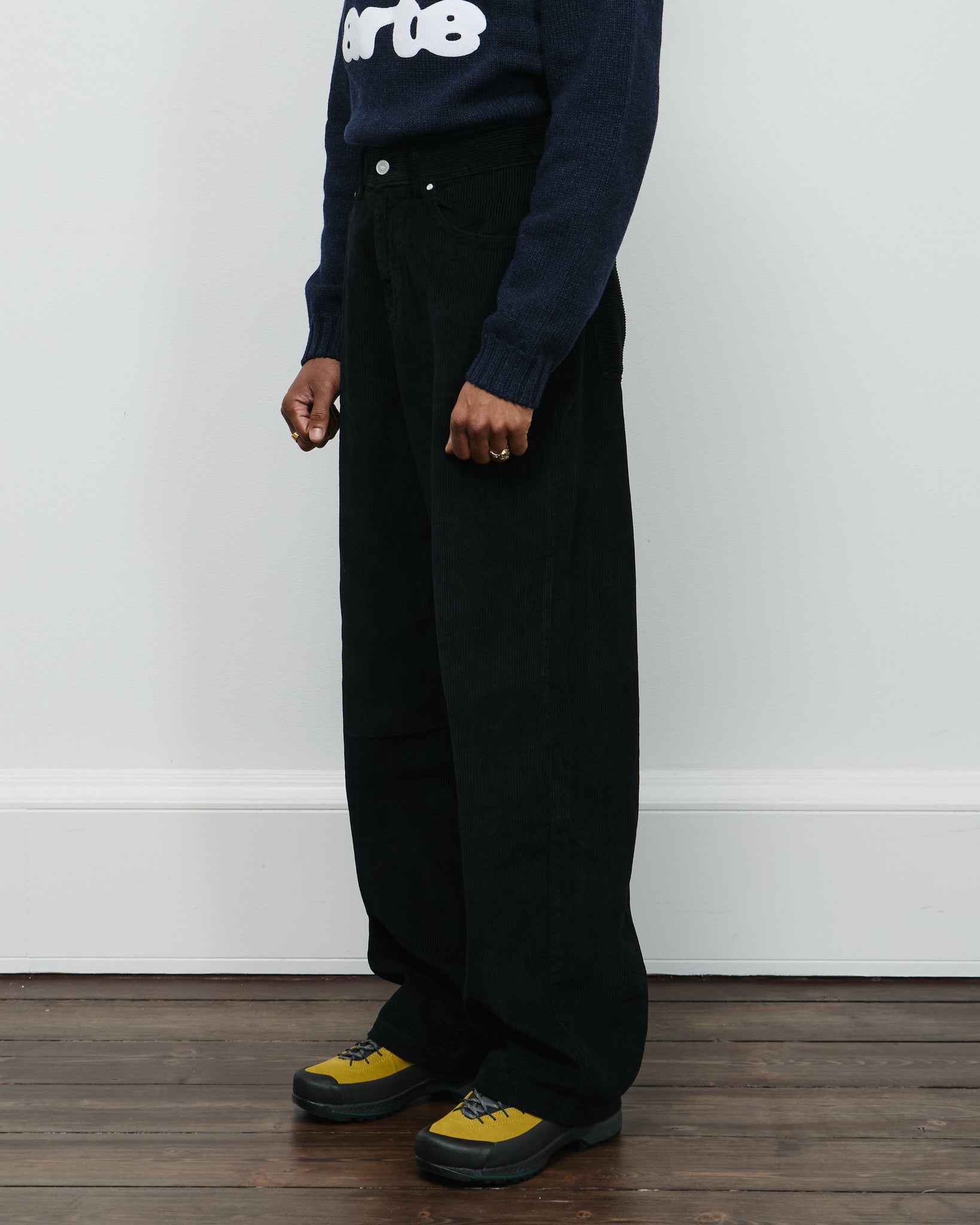 Corduroy Pants - Black