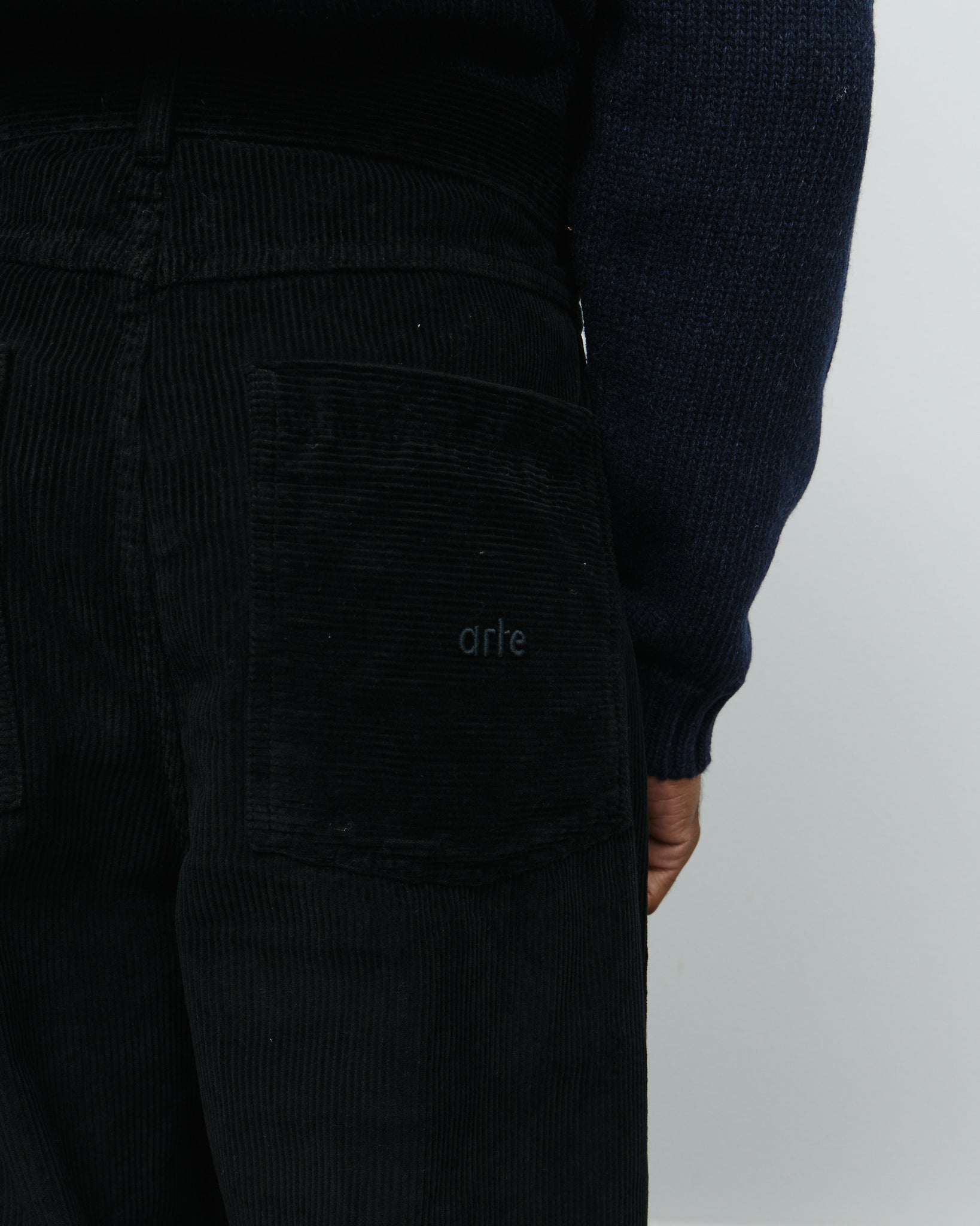 Corduroy Pants - Black