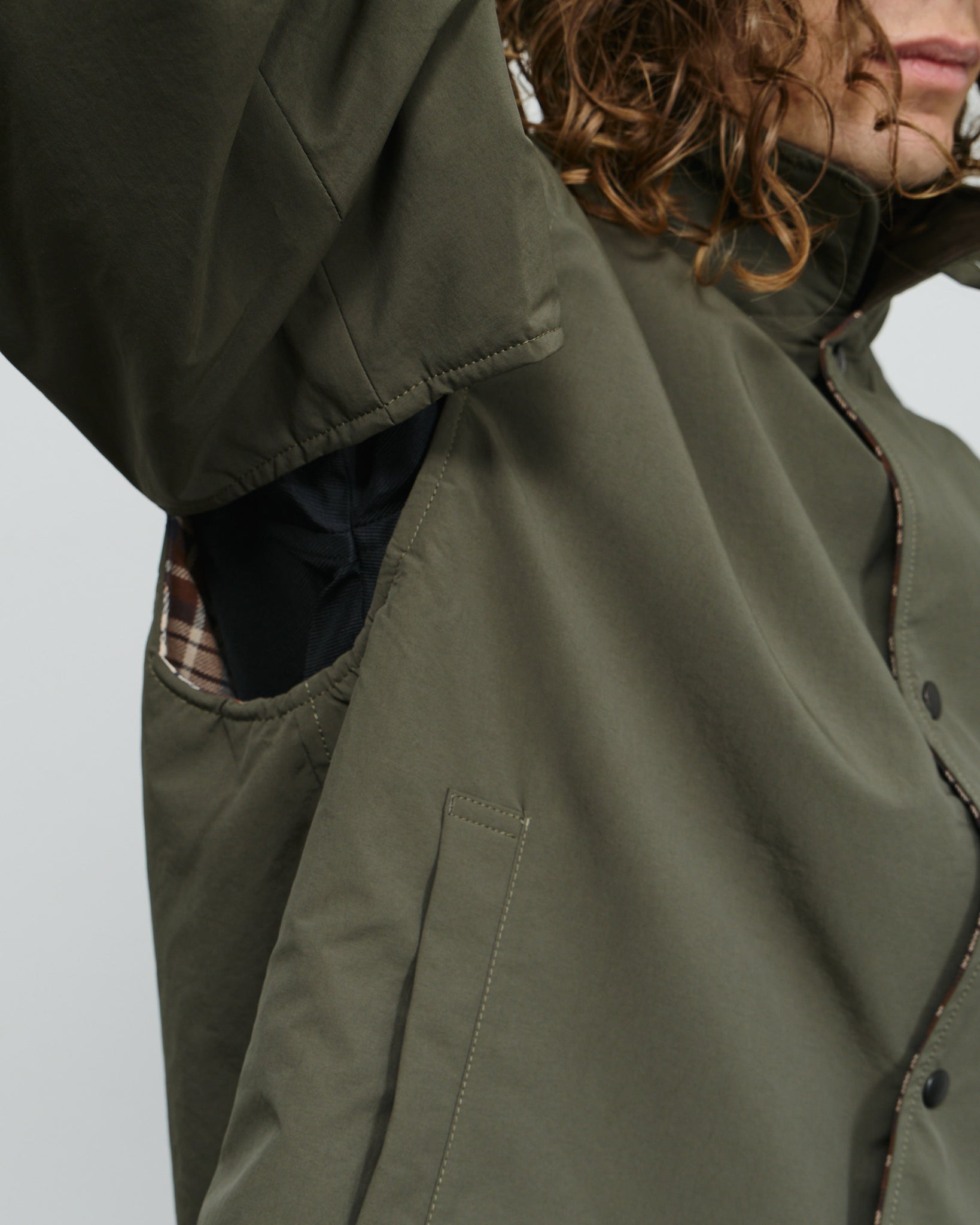 Cold Weather Liner Jacket - Olive