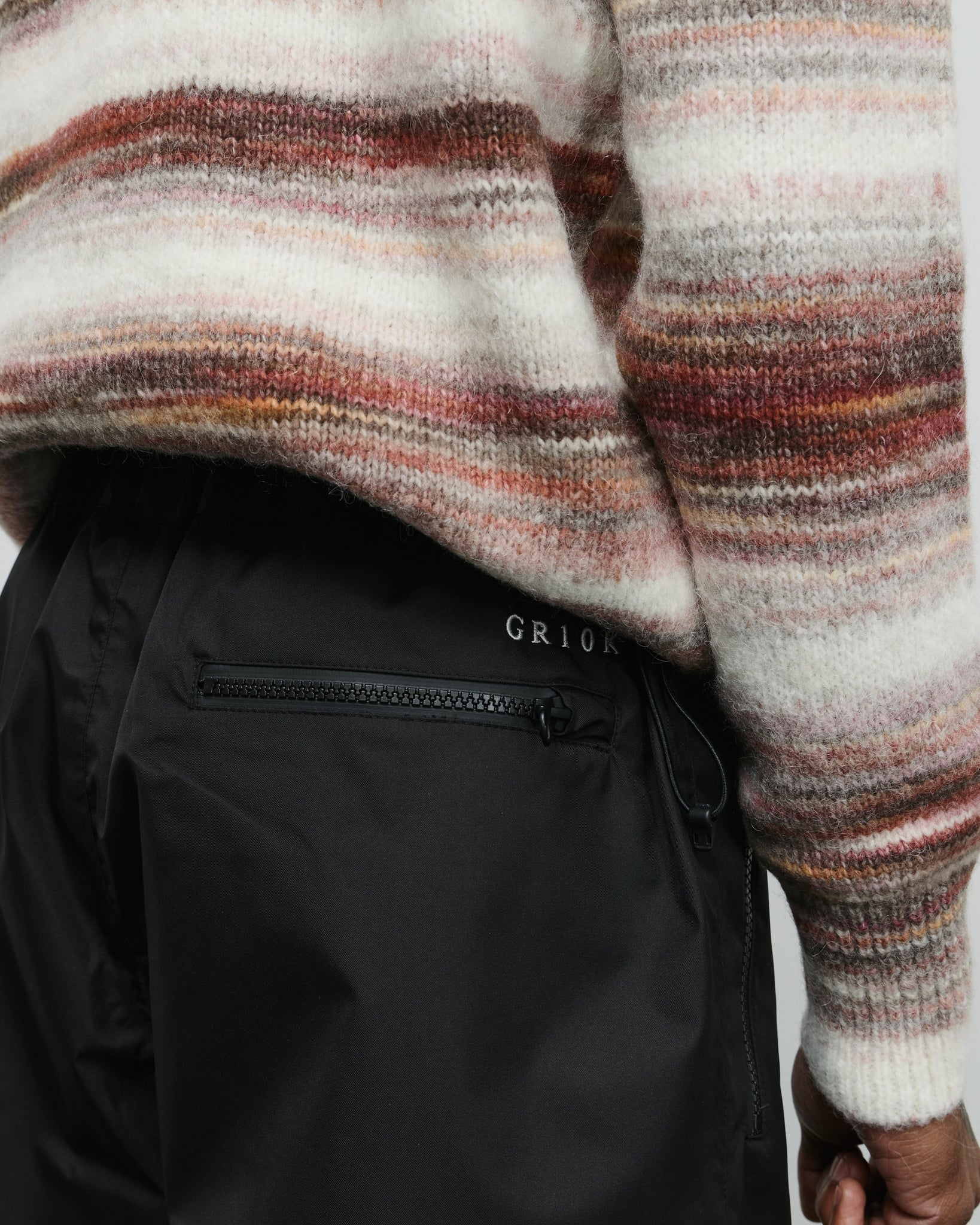 Veilfall Crewneck - Sepia Rose