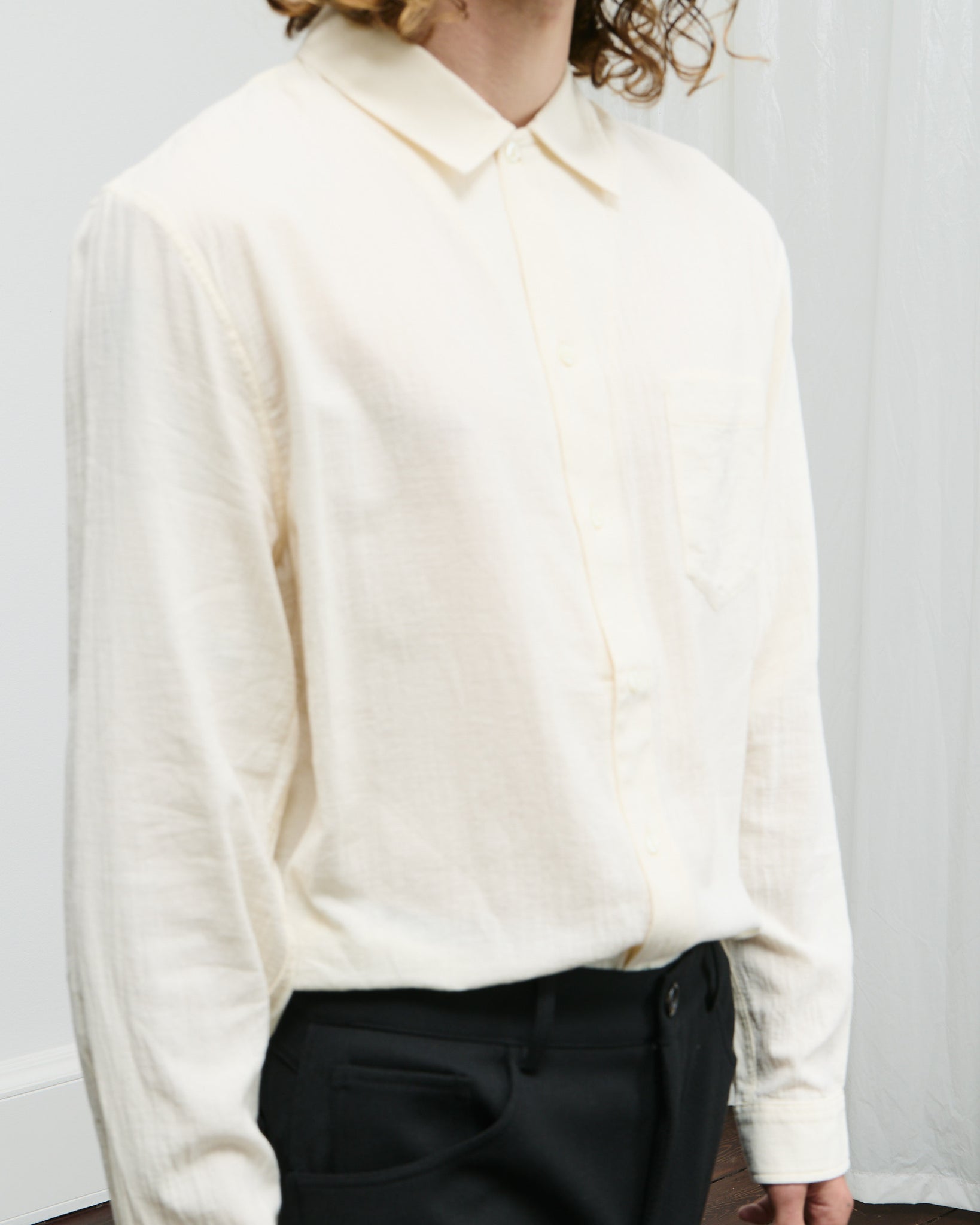 Leo Shirt - Vanilla White