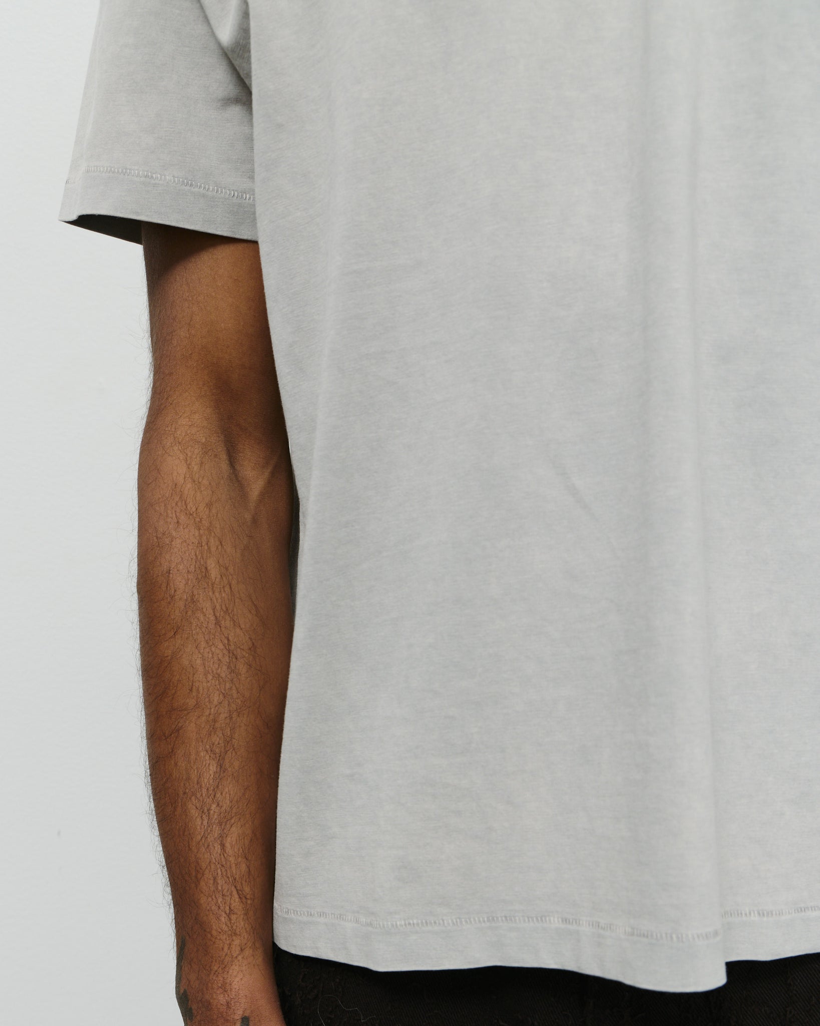 New Tee - Washed Light Grey