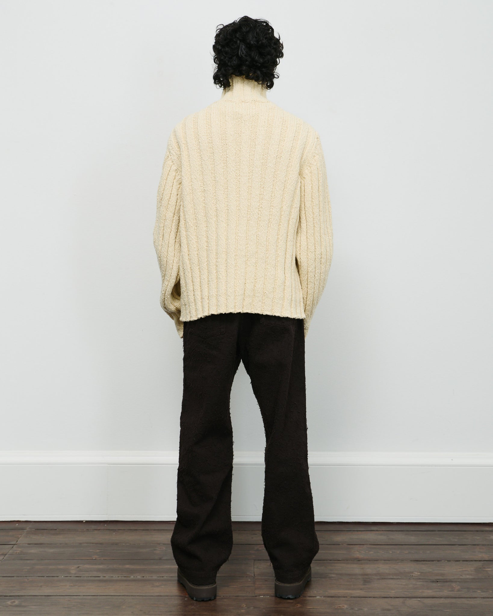 Acquiles Sweater - Chunky Cotton Rib