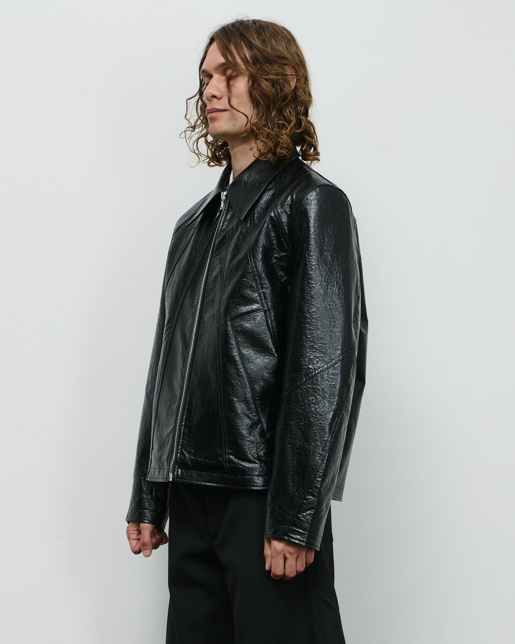 Duke Jacket - Faux Memory Leather