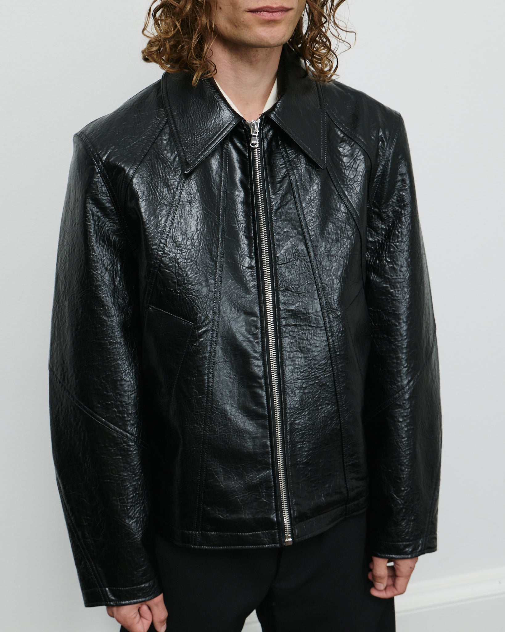Duke Jacket - Faux Memory Leather