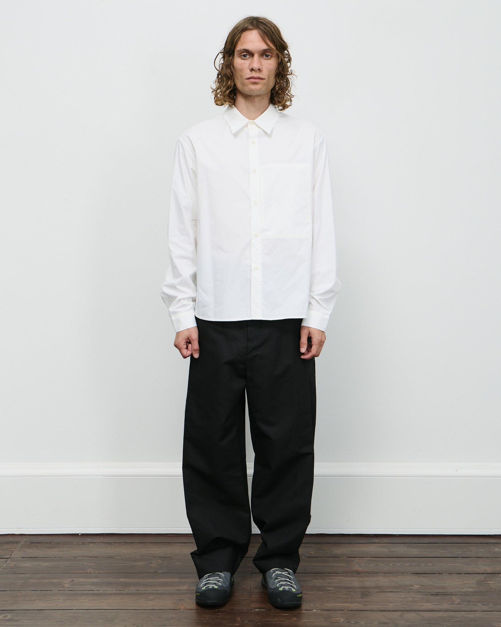 Basic Pocket Shirt - Ivory