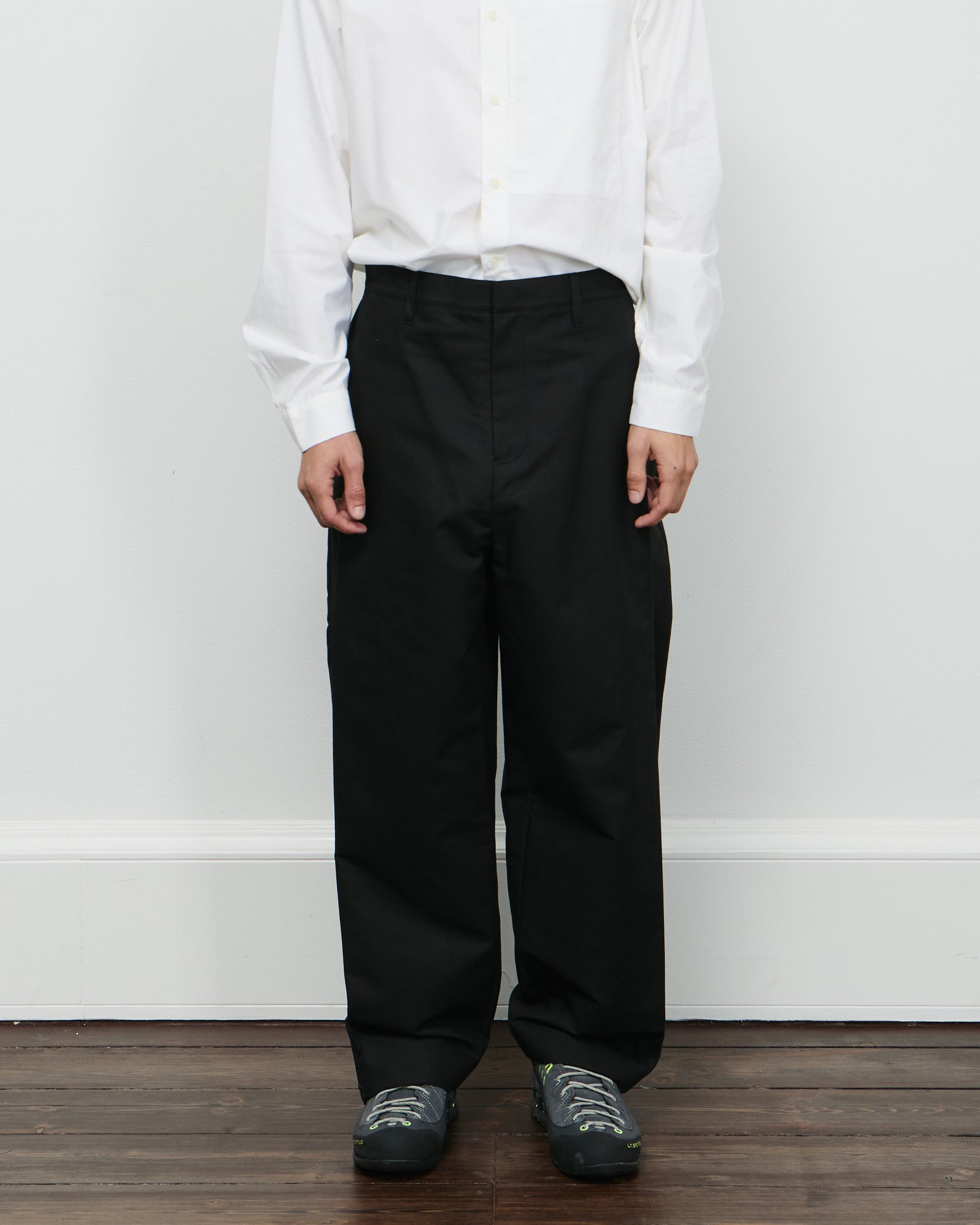Mens Snap Garconne Pants - Black
