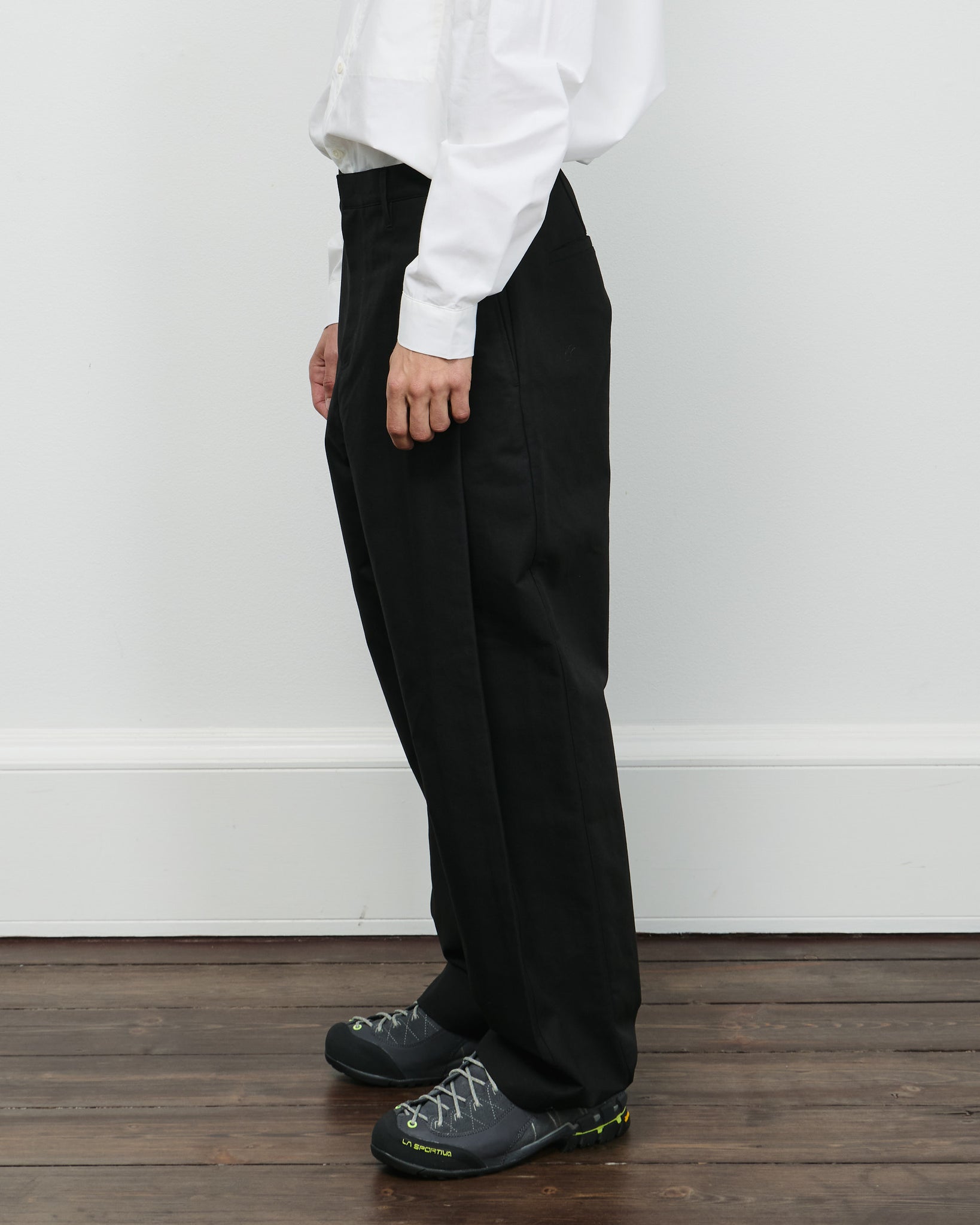 Mens Snap Garconne Pants - Black