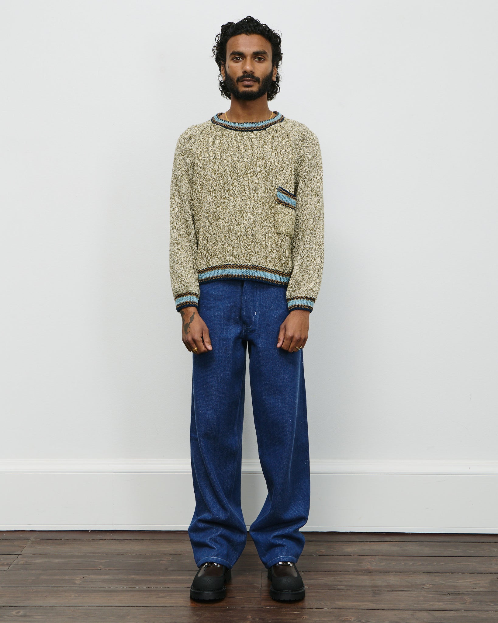 Bulb Jumper Knit - Twisted Olive