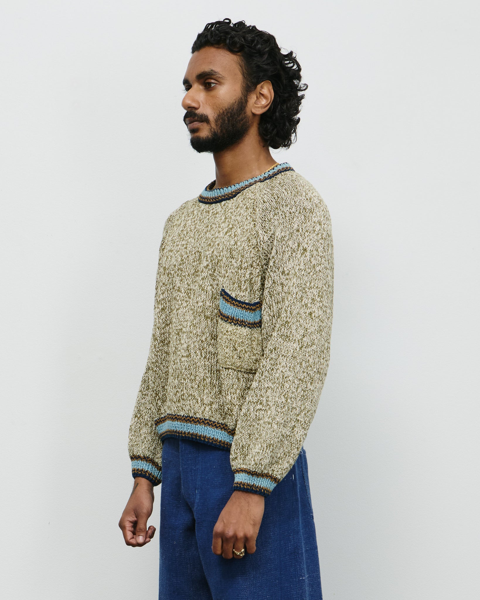 Bulb Jumper Knit - Twisted Olive