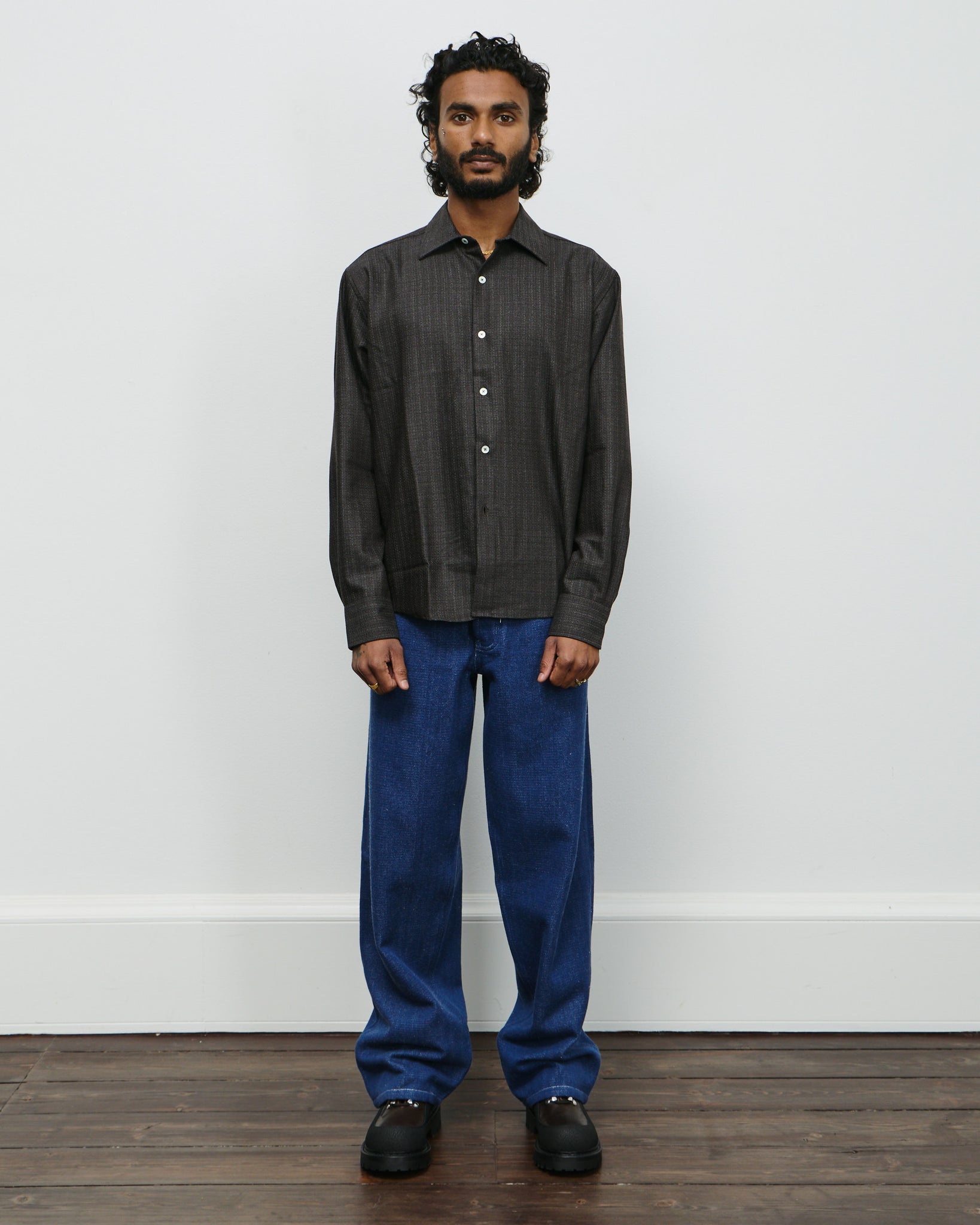 Find Shirt - Brown Melange