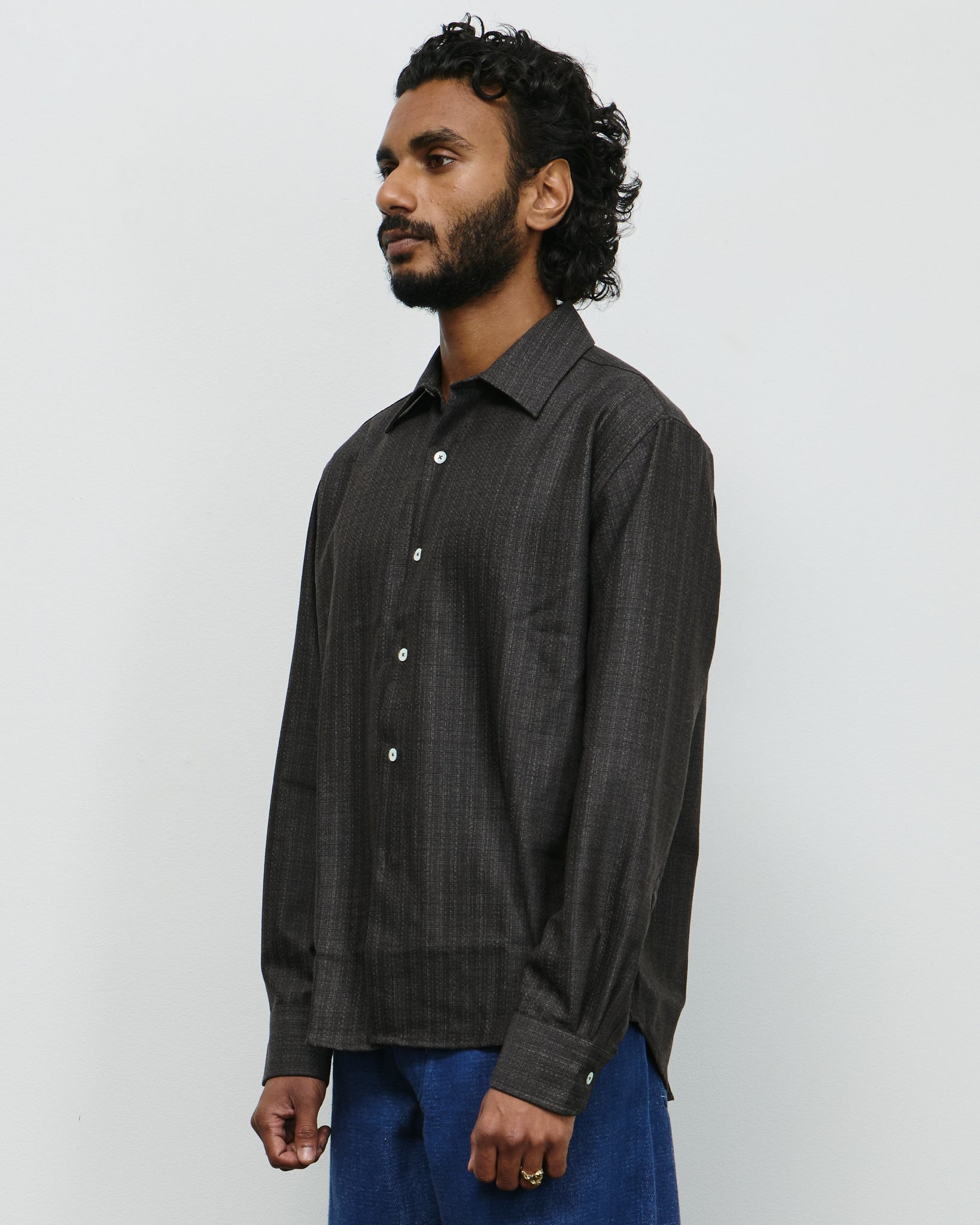 Find Shirt - Brown Melange