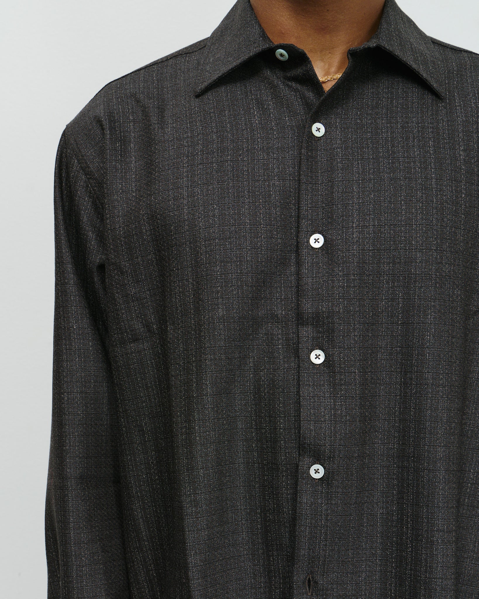 Find Shirt - Brown Melange