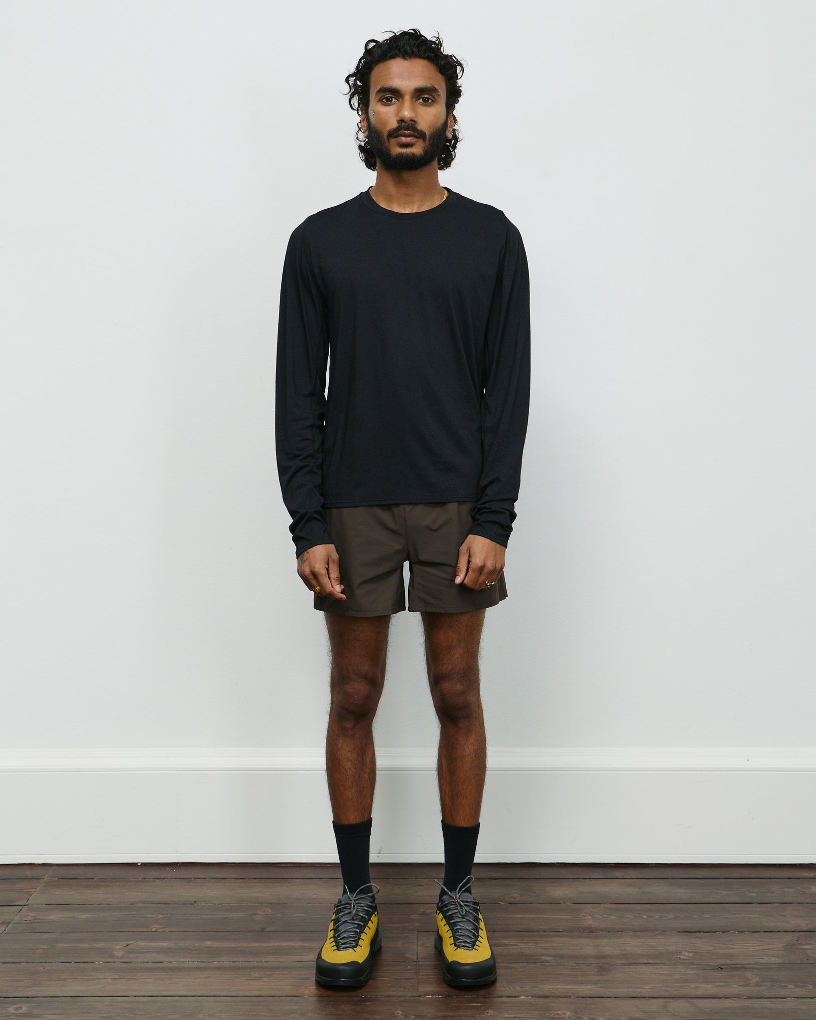 Drift Merino LS T - Black Beauty