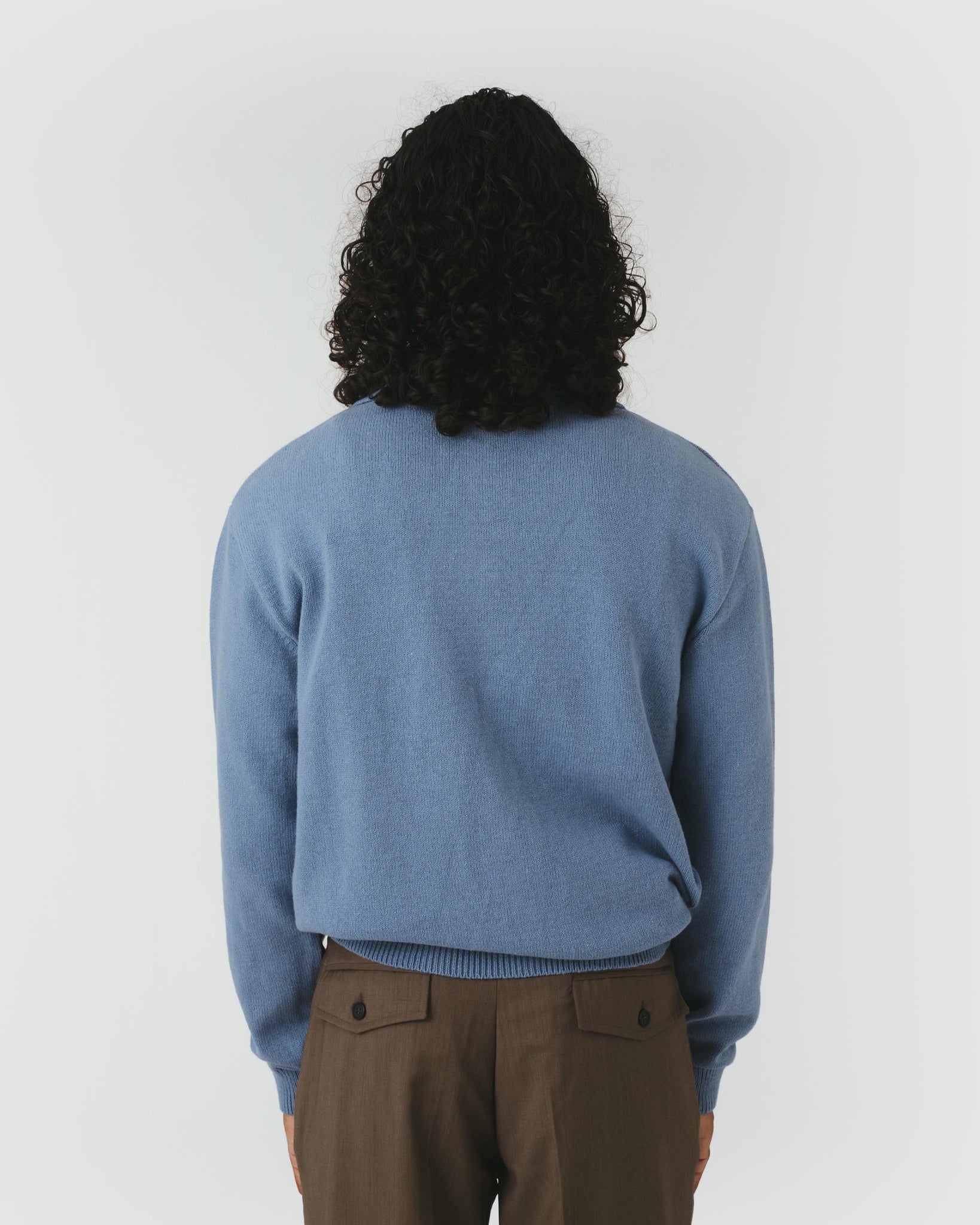 Formal Polo Shirt - Dusty Blue