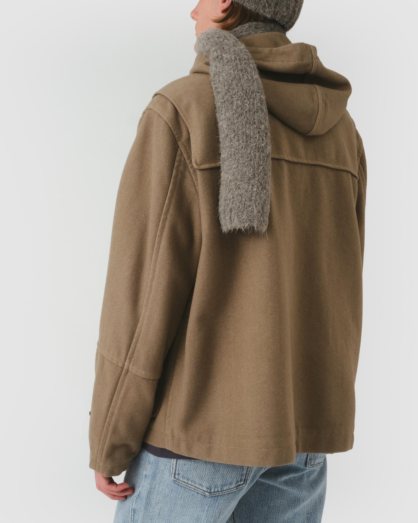 Our Legacy - Cropped Duffel Men Jacket - Peafowl Bath Wool – grocery