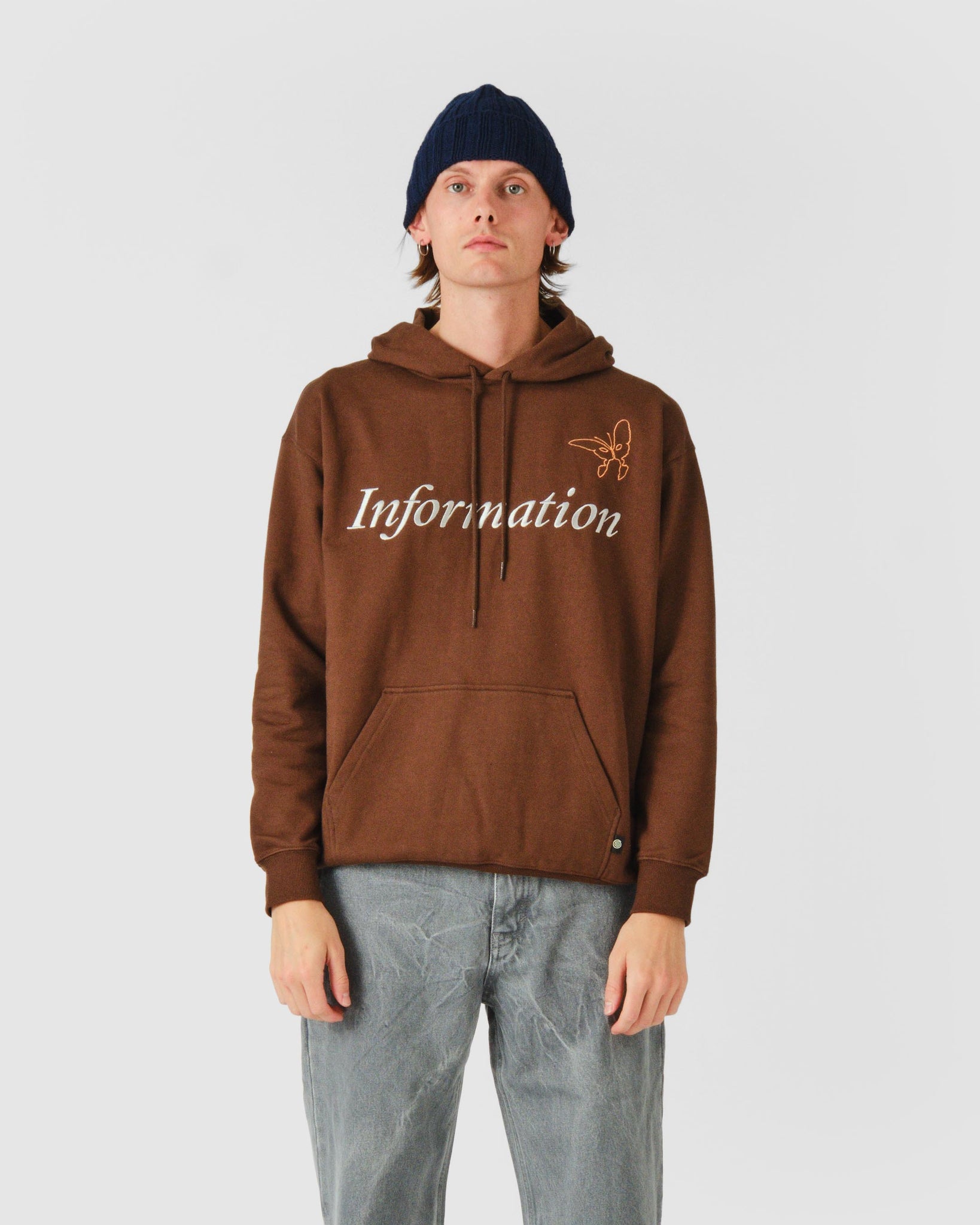 Information Hooded Sweat - Dirt