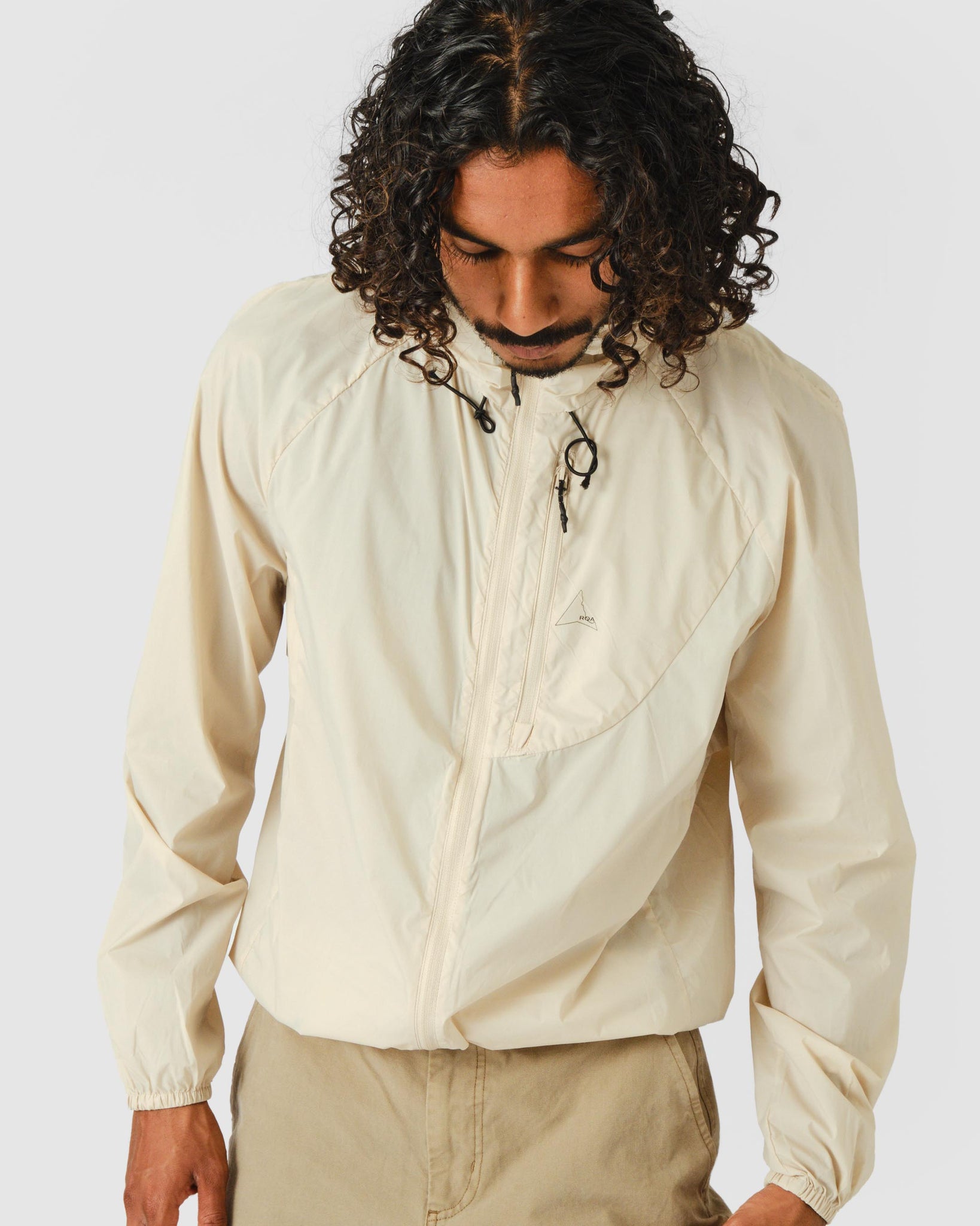Carry Over Windbreaker - White Reflective