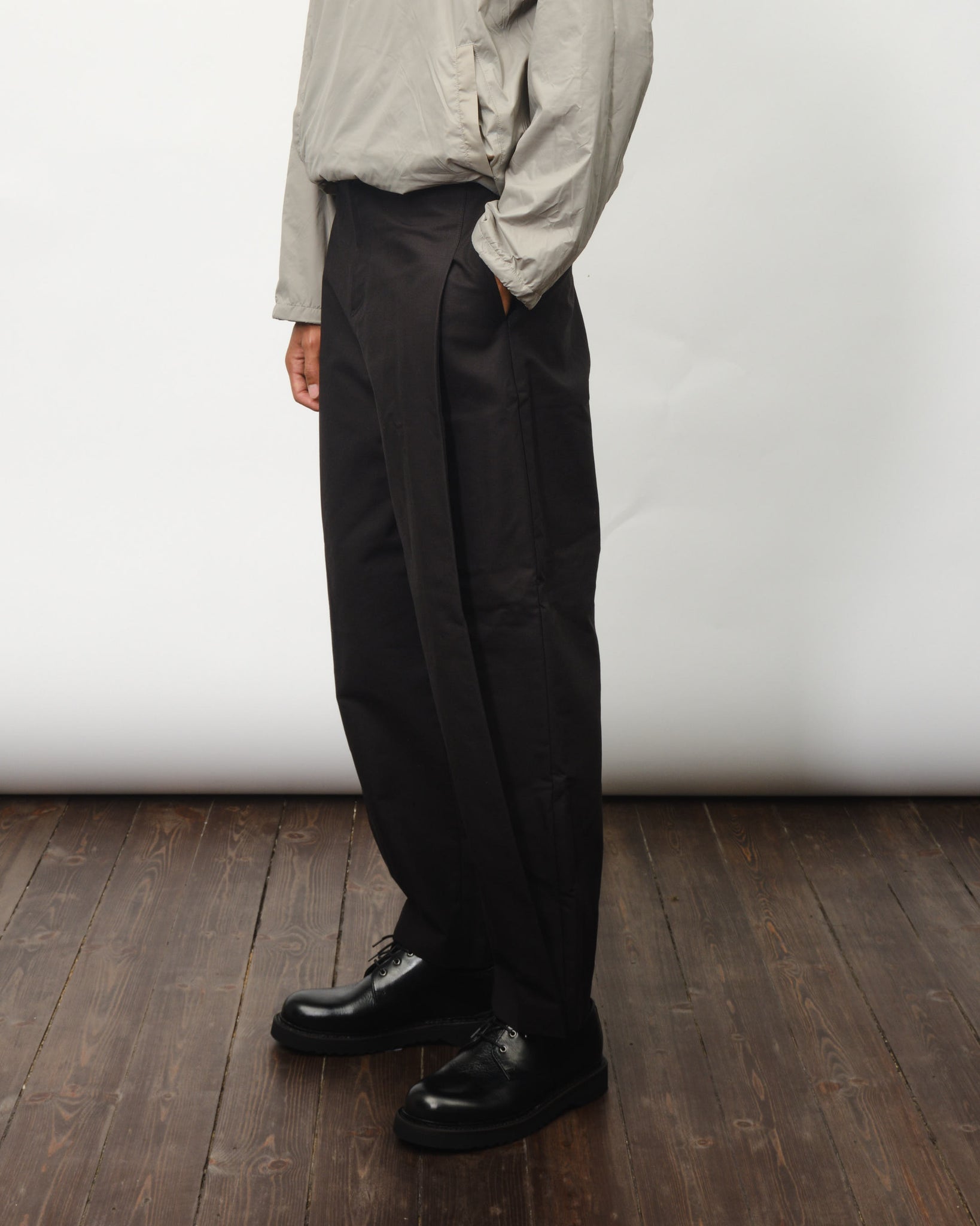 Mens Snap Garconne Pants - Black