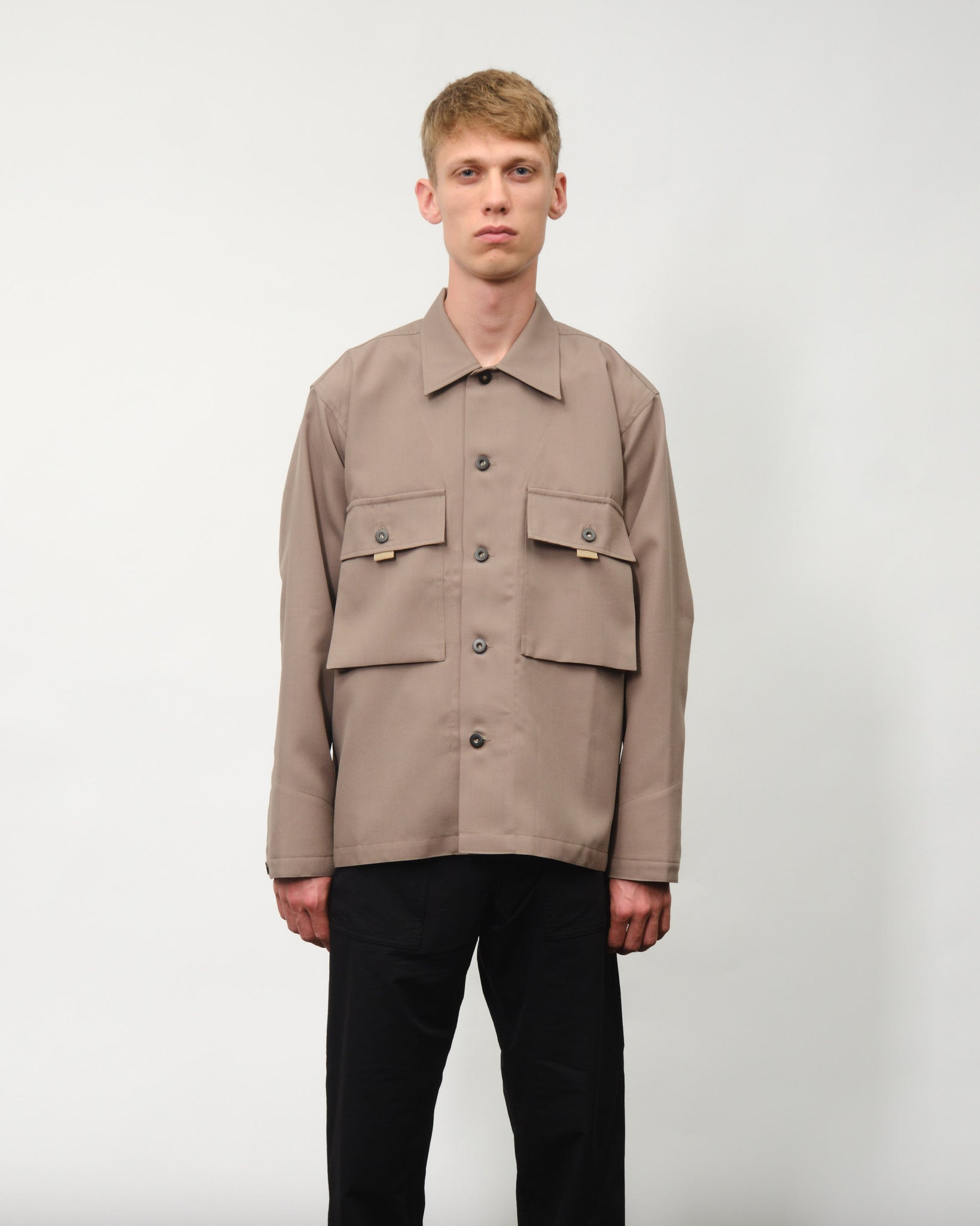 Woolfast® Gabardine Field Shirt - Khaki