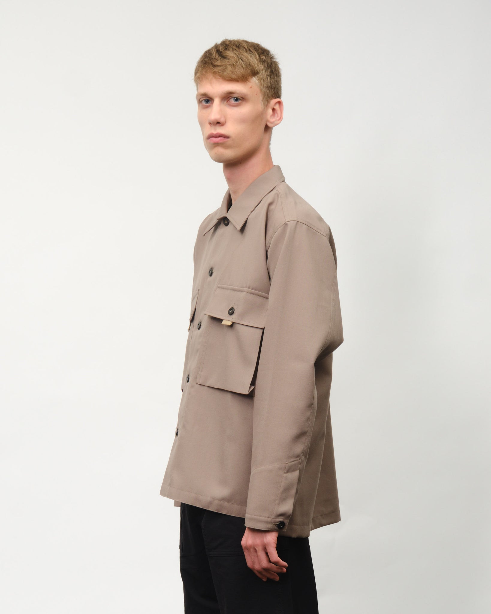 Woolfast® Gabardine Field Shirt - Khaki