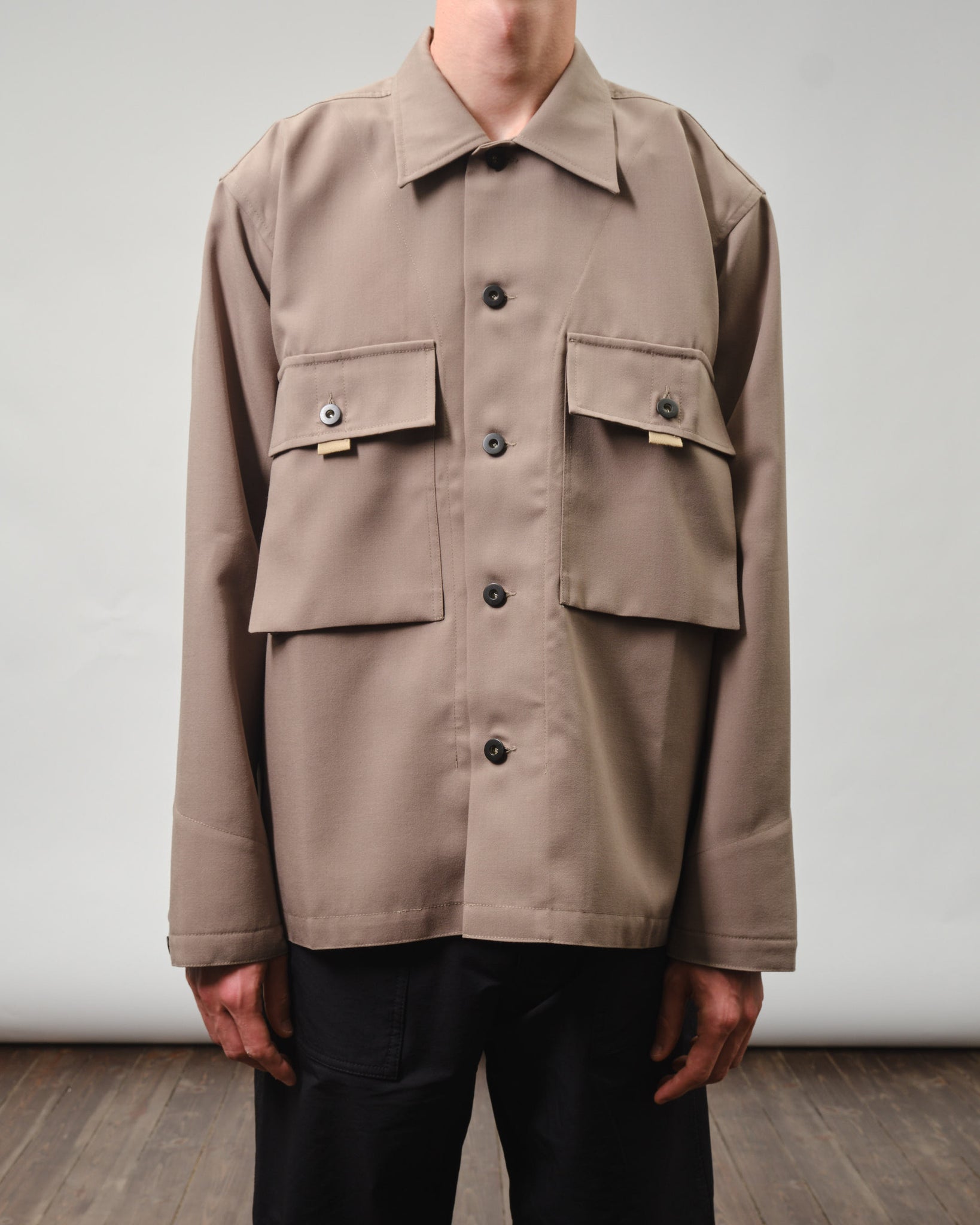 Woolfast® Gabardine Field Shirt - Khaki