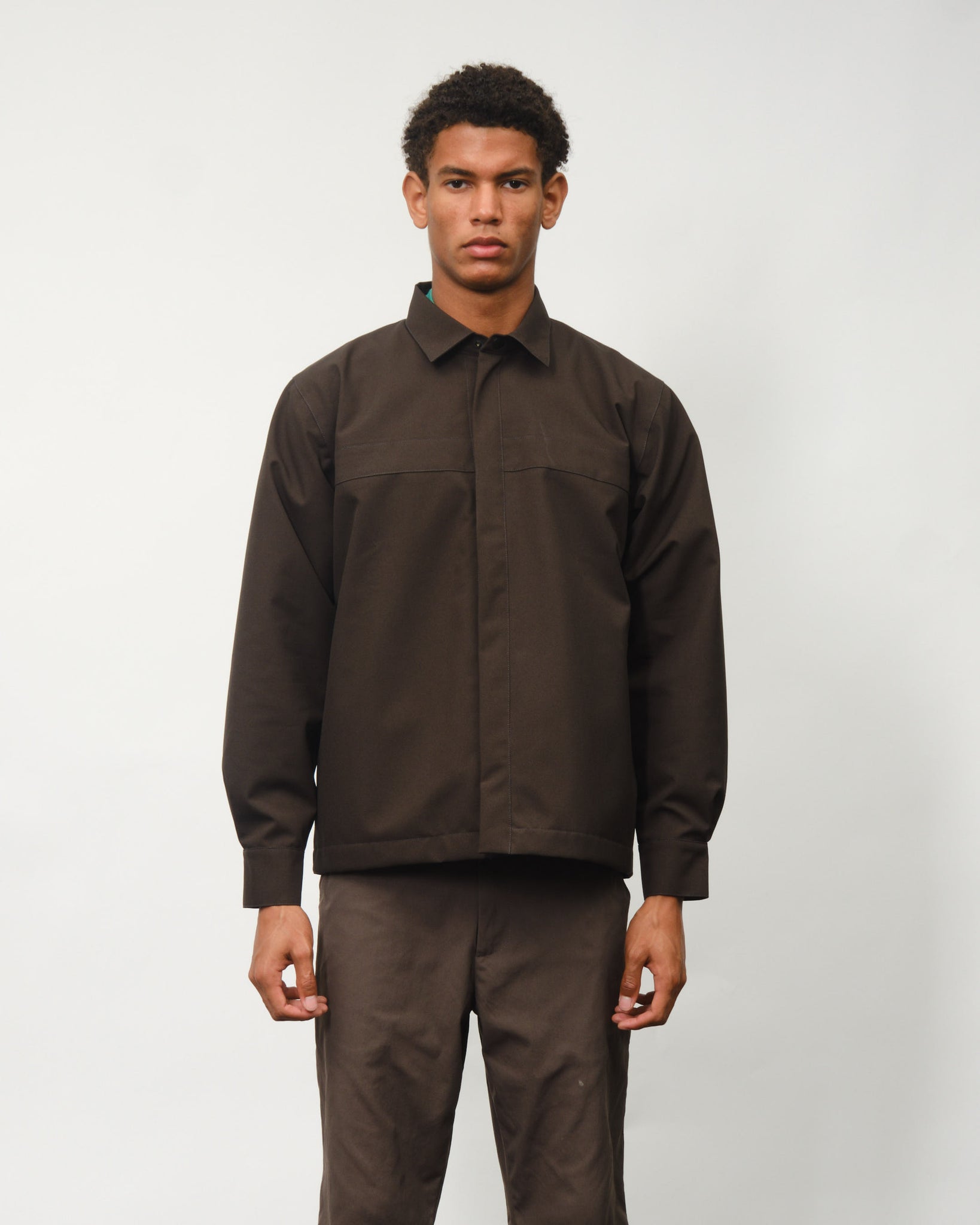 WR Powergrid Overshirt - Dark Soil Grey