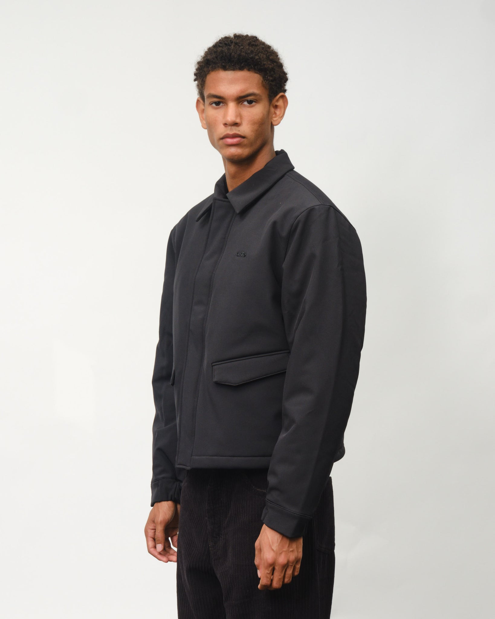 Polyester Jacket - Black