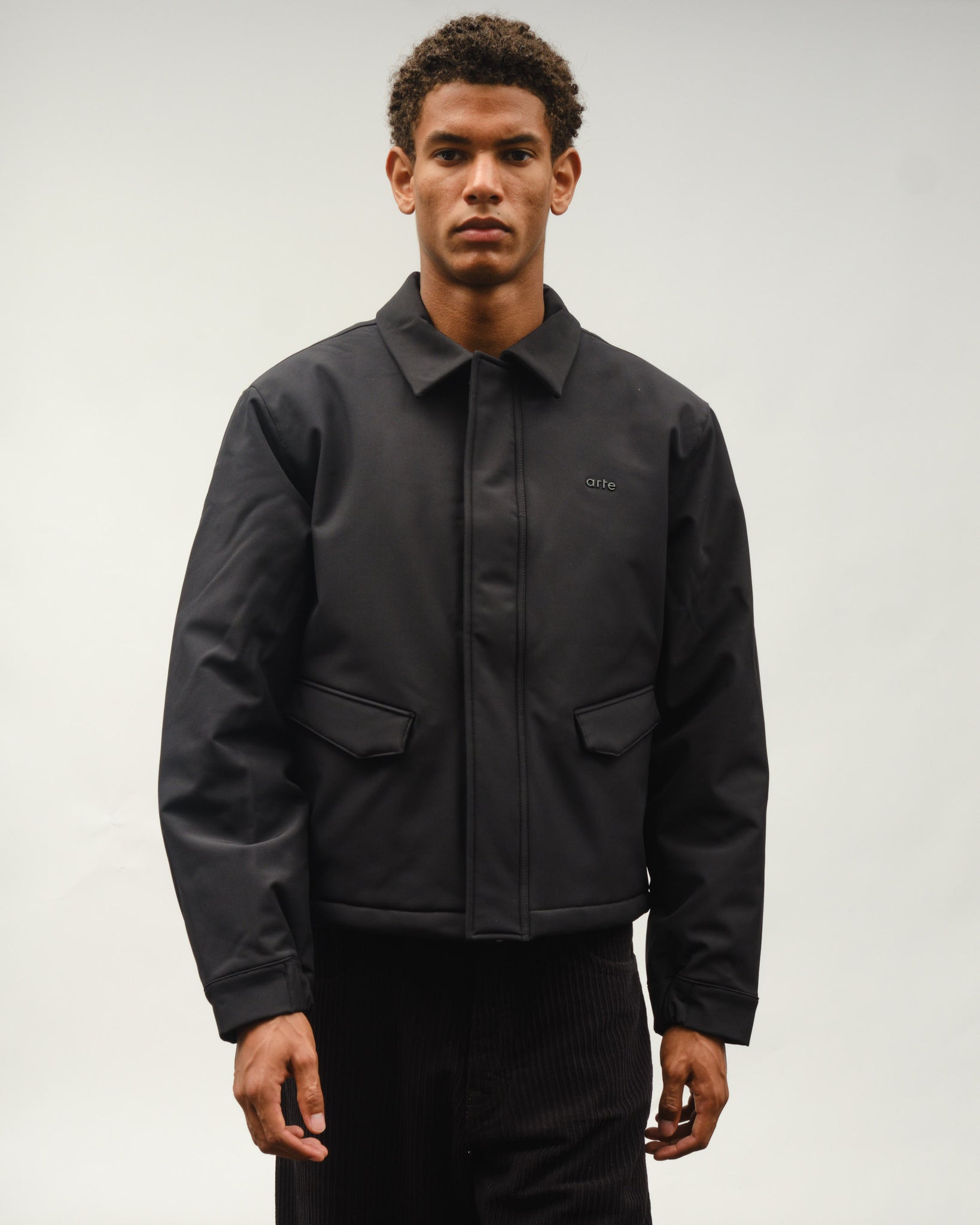 Polyester Jacket - Black