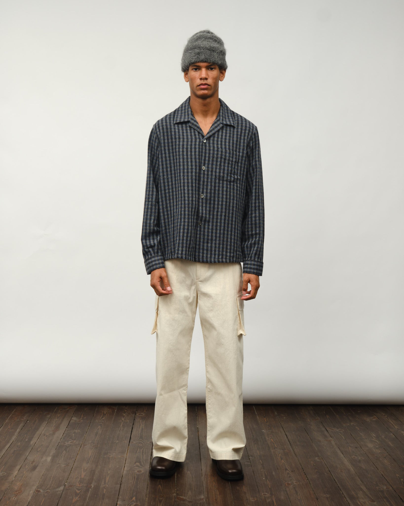 Heusen Shirt - Principal Check Rural Wool