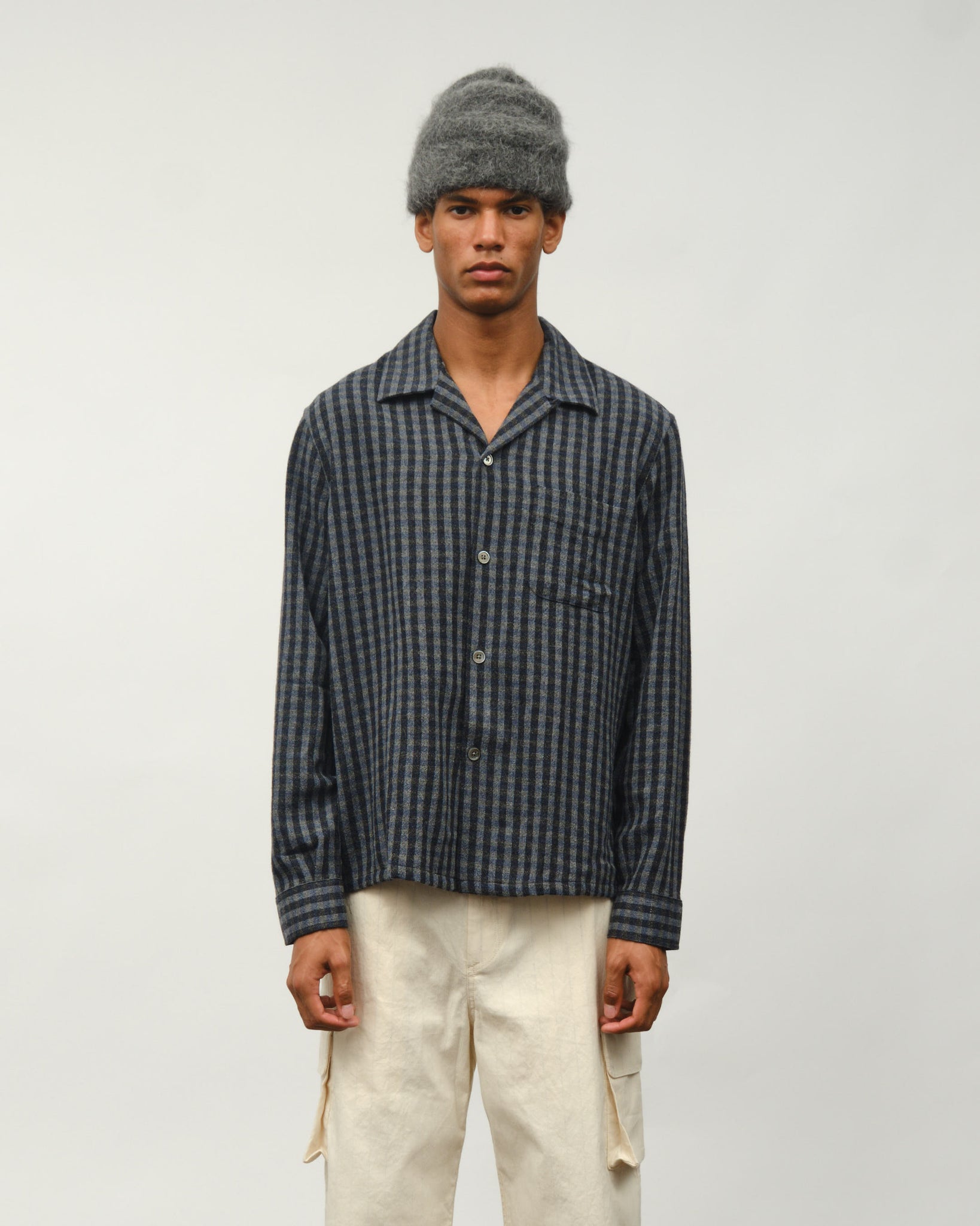 Heusen Shirt - Principal Check Rural Wool