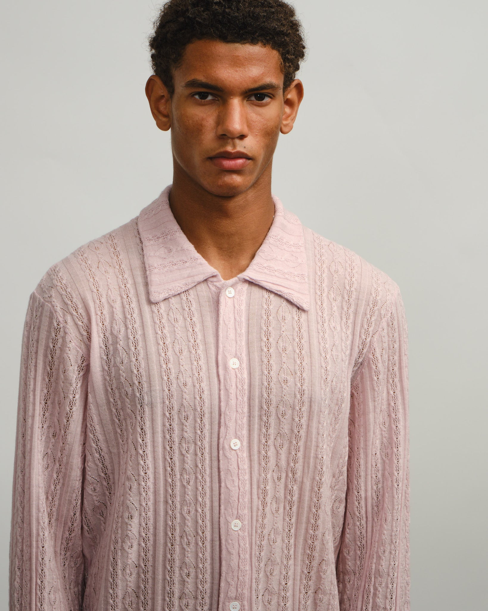 Riku Shirt - Fine Lavendel Merino