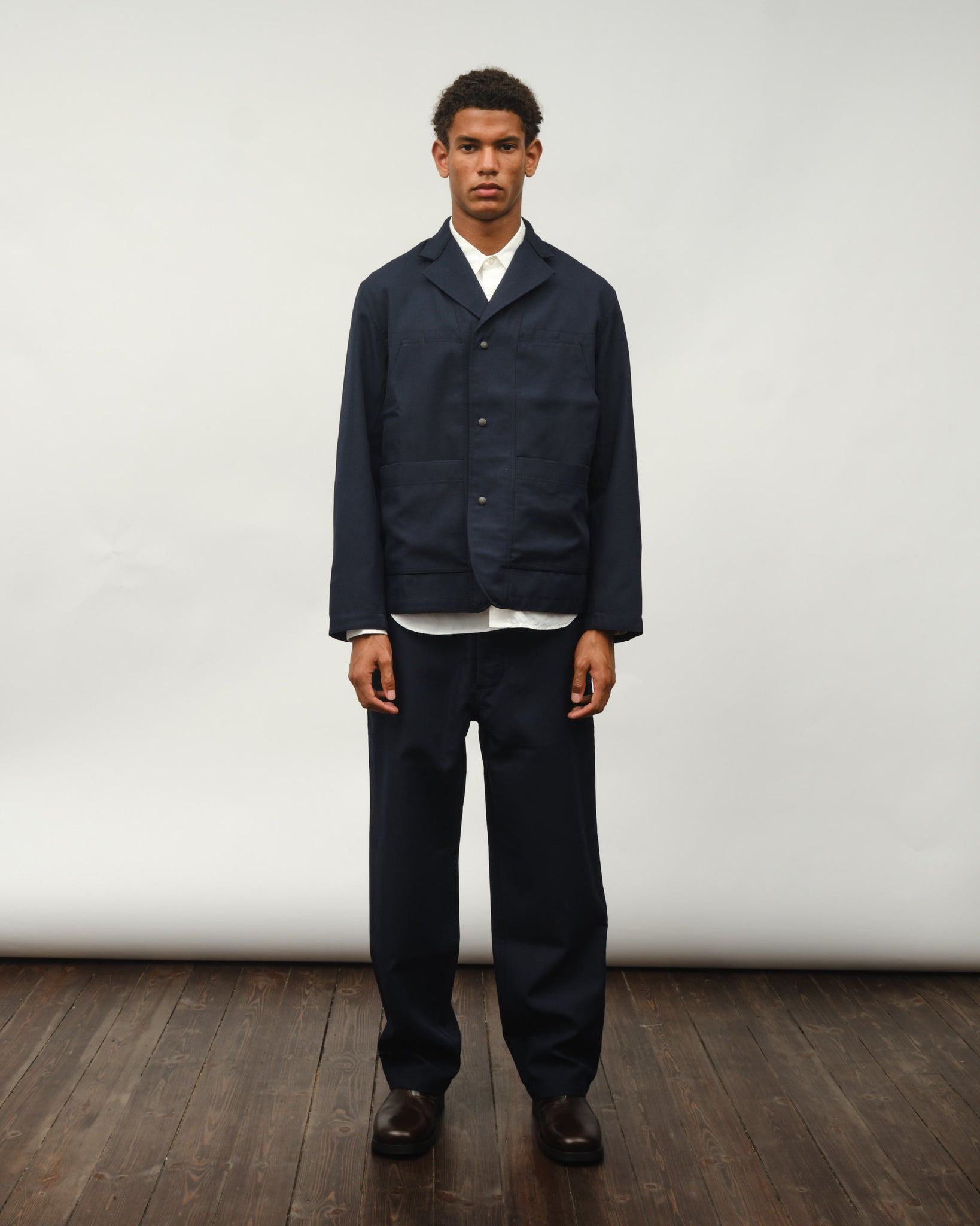 Woolfast® Gabardine Working - Navy