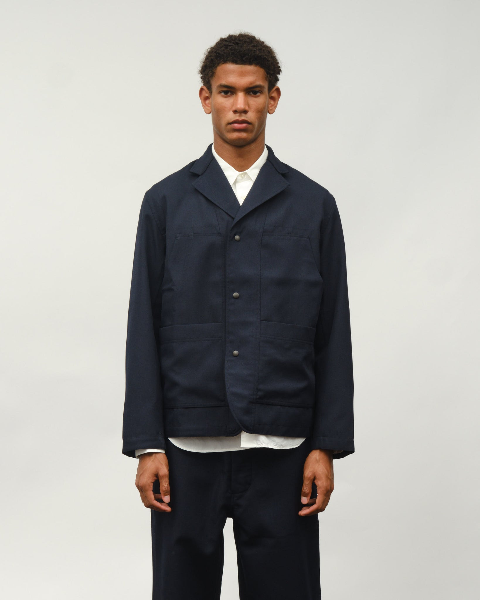 Woolfast® Gabardine Working - Navy