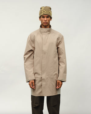 3L Shell Long Coat - Beige