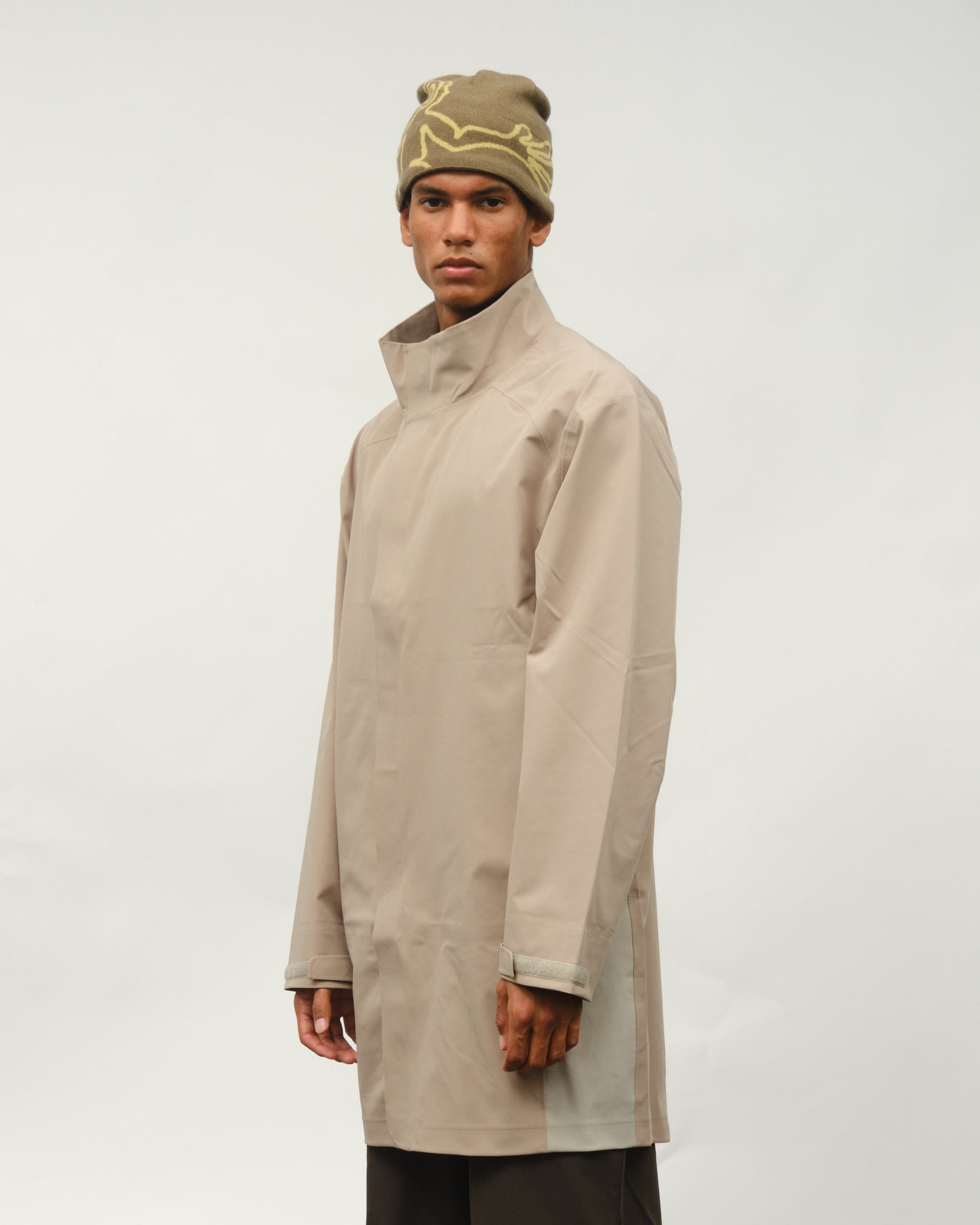 3L Shell Long Coat - Beige