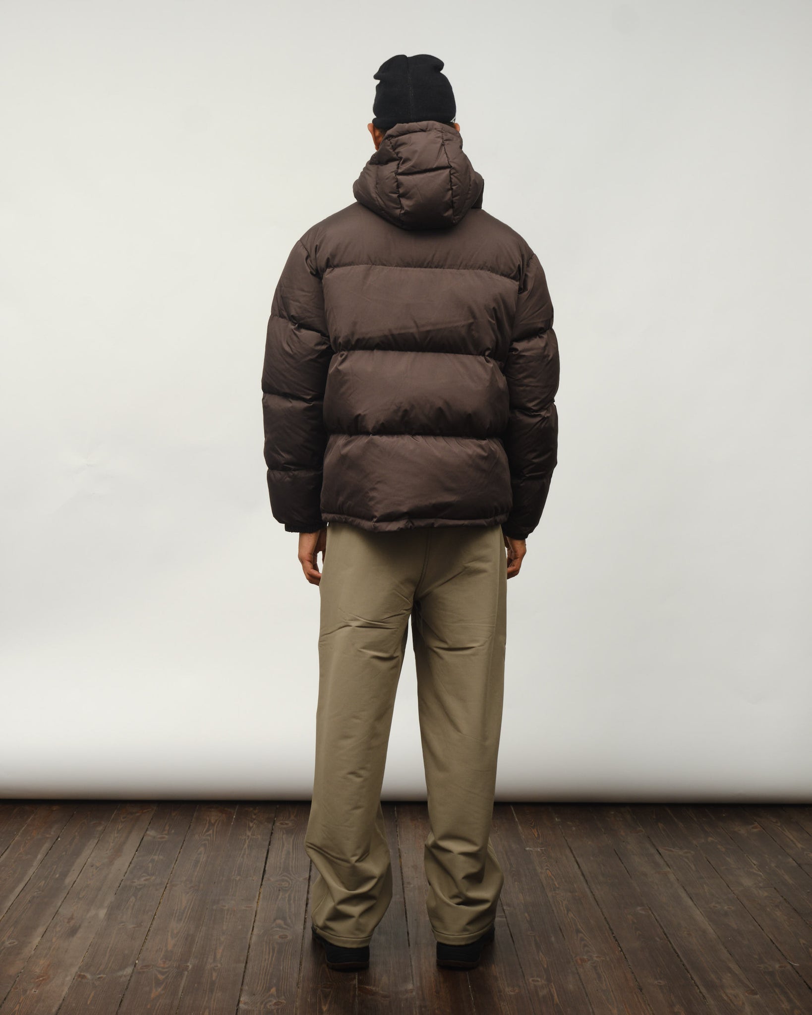 Down Jacket - Dark Brown