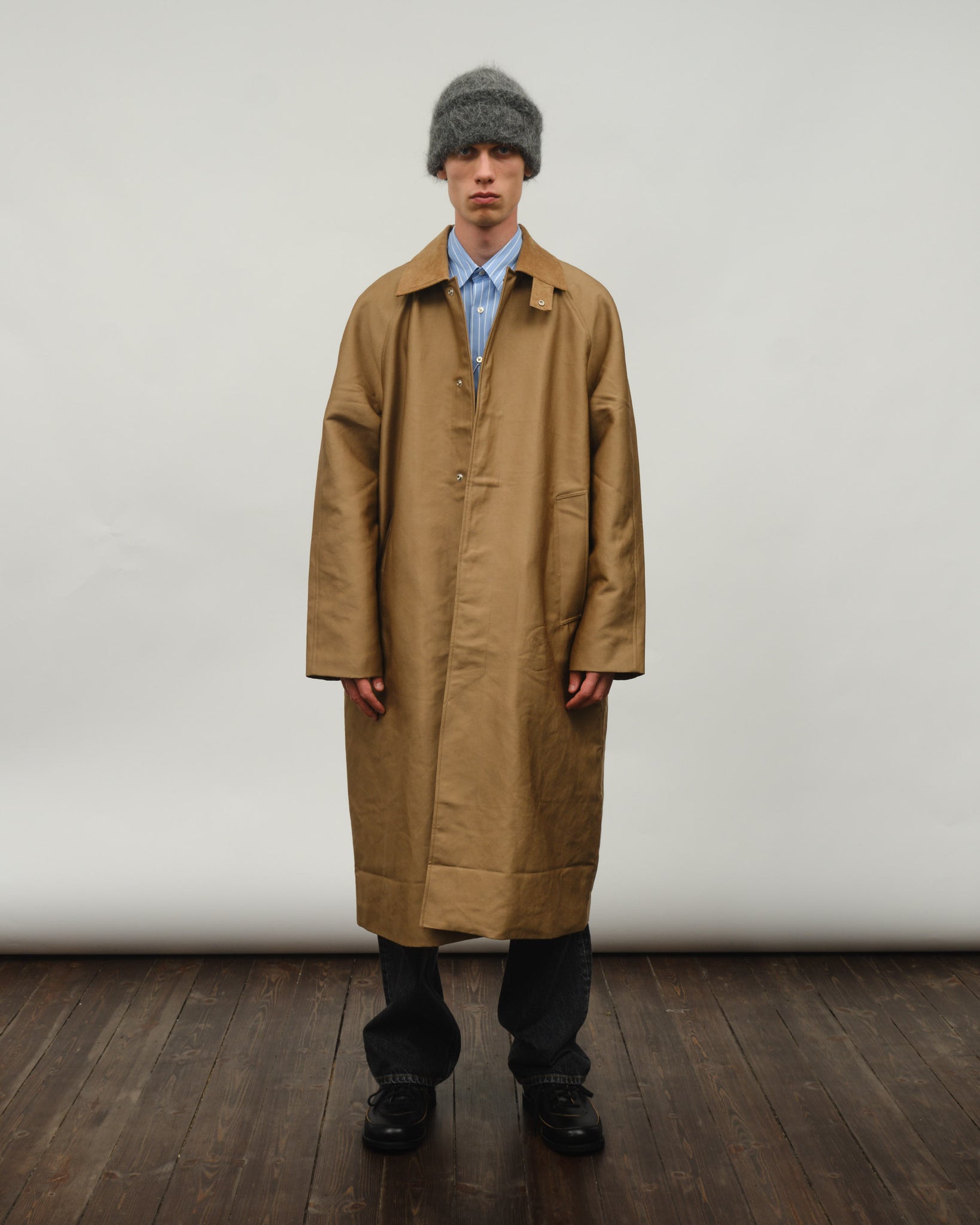 Raglan Coat - Sand