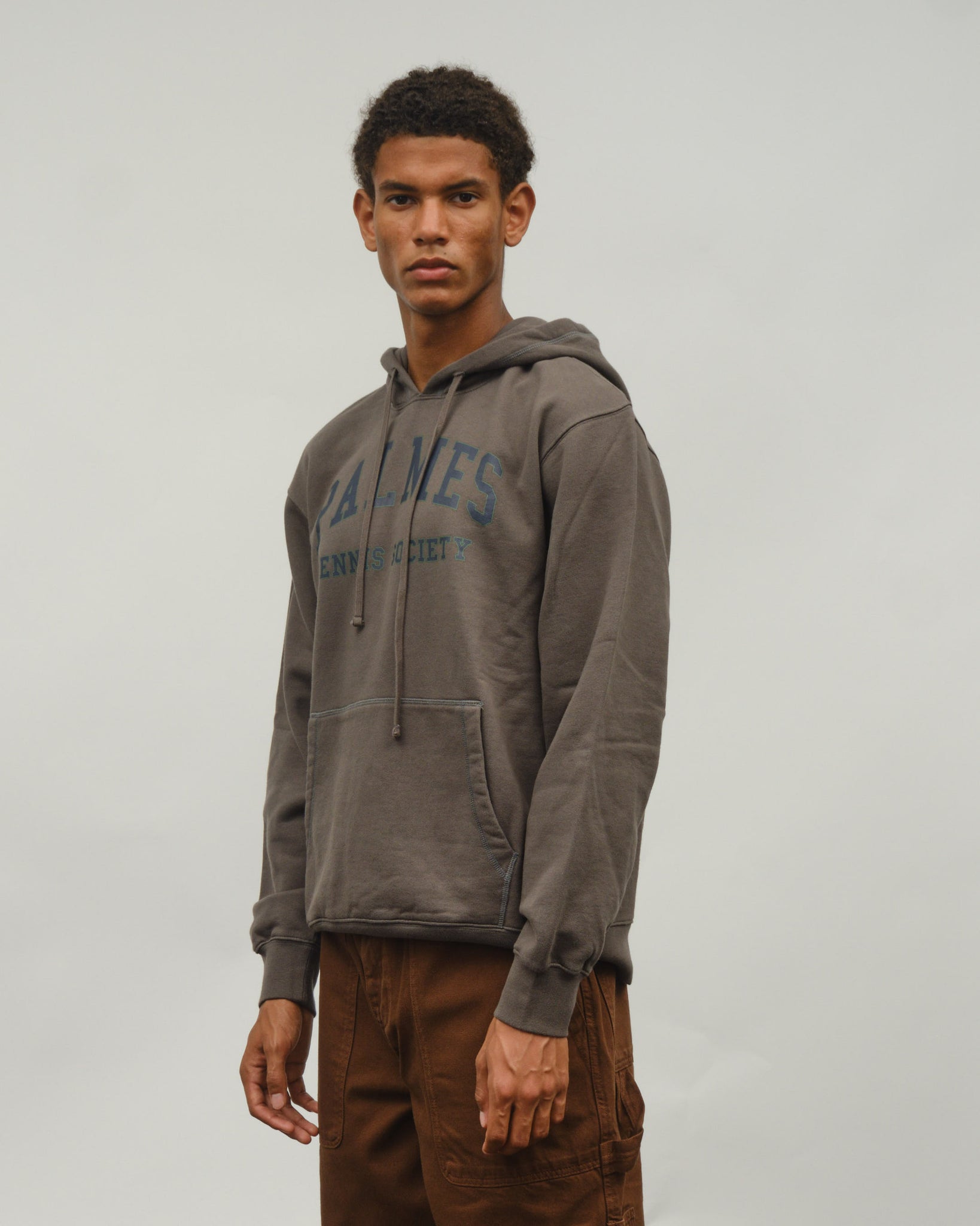 Mats Hooded Sweatshirt - Charcoal