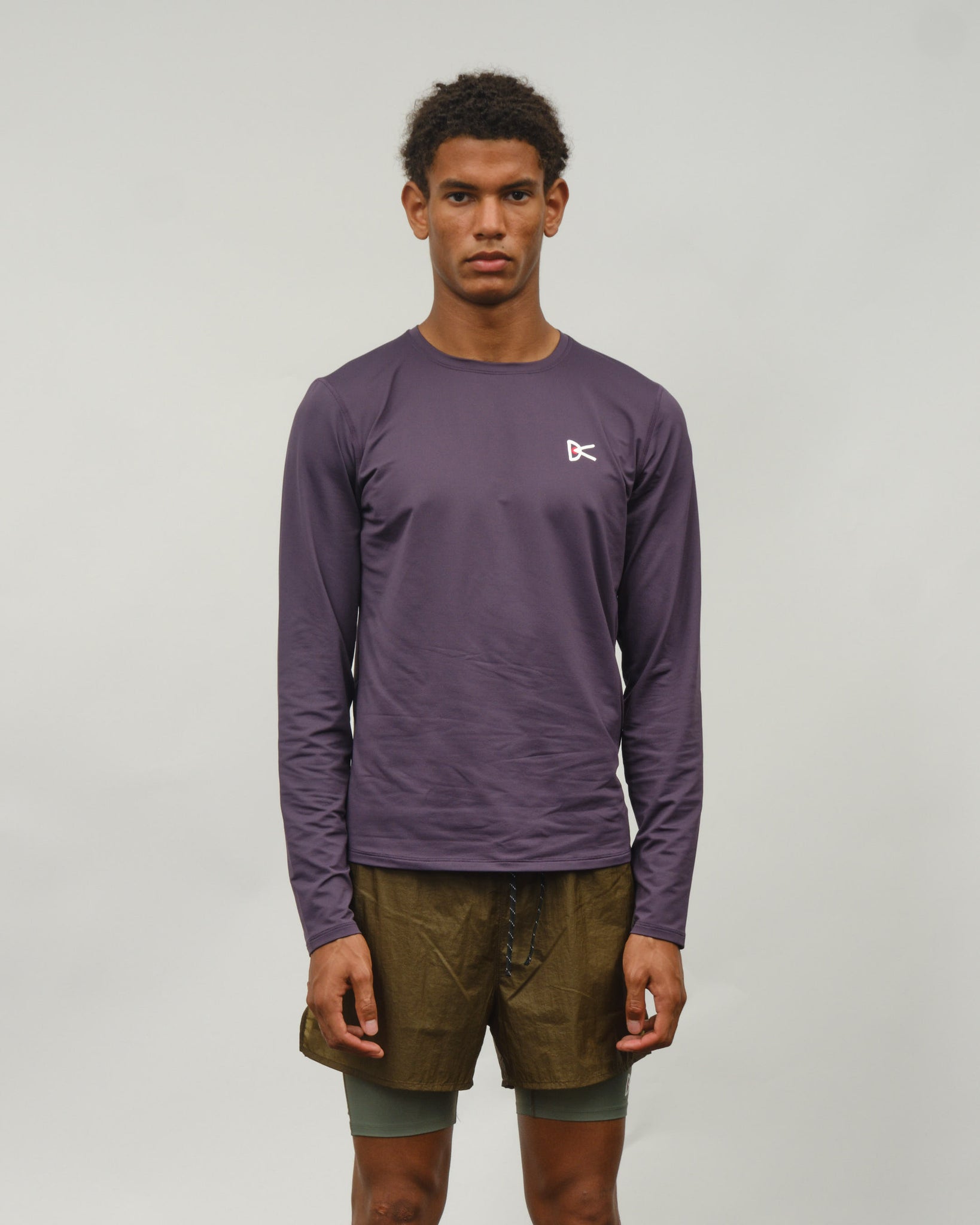 Lightweight Long Sleeve Tee - Plum