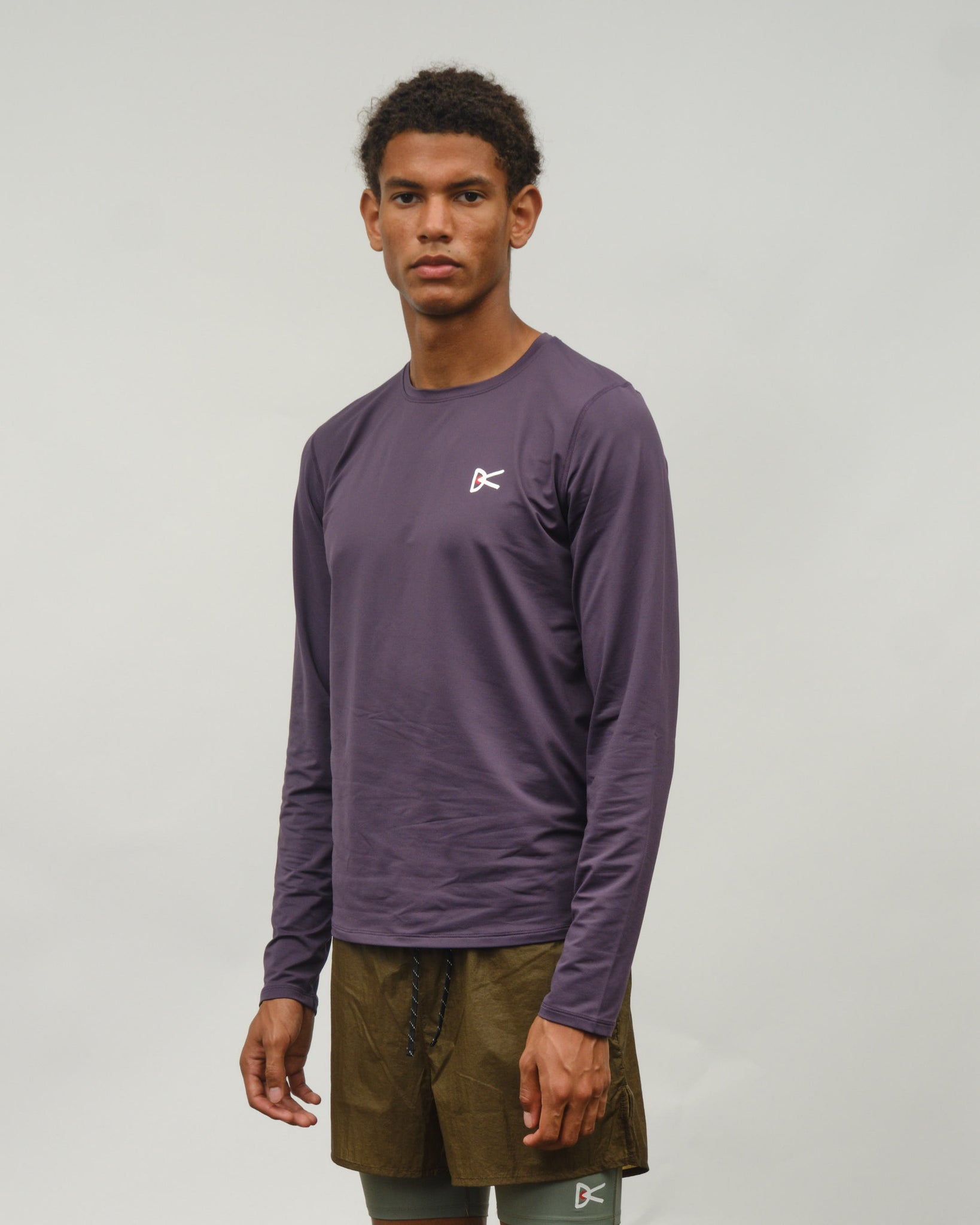 Lightweight Long Sleeve Tee - Plum