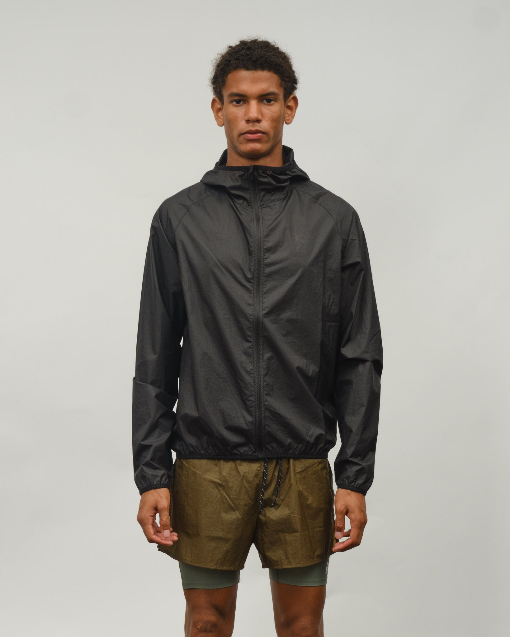 Ultralight DWR Wind Jacket - Black